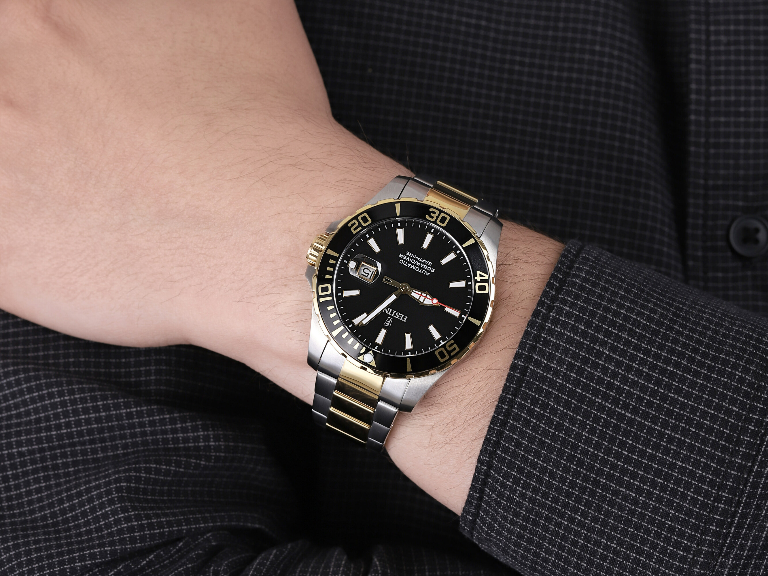 Festina F20532-2 męski zegarek Sport bransoleta - miniatura 4