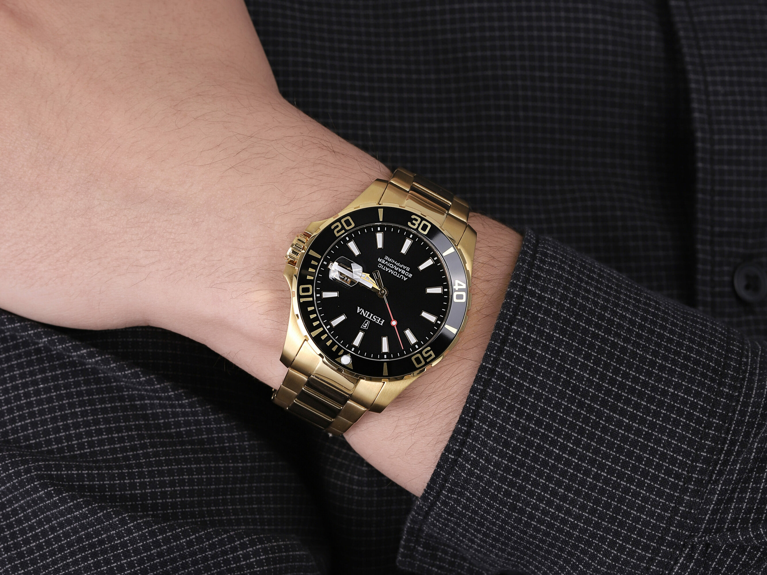 Festina F20533-2 męski zegarek Sport bransoleta - miniatura 4