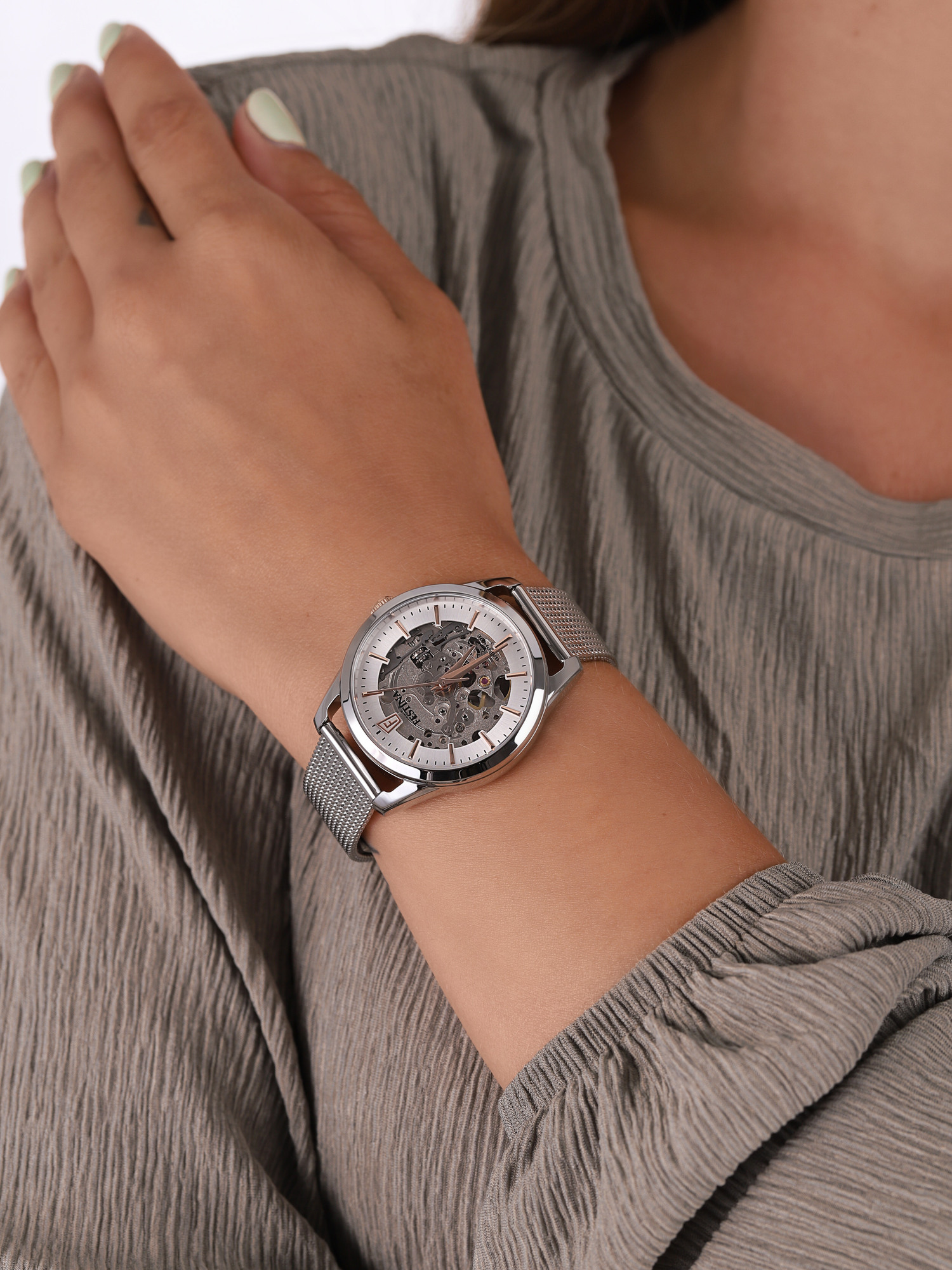 Festina F20538-1 damski zegarek Classic bransoleta - miniatura 3