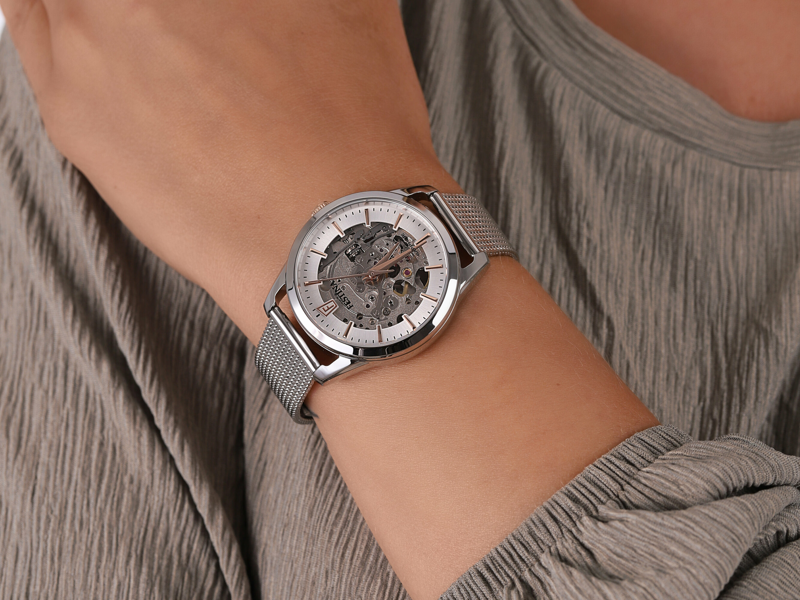 Festina F20538-1 zegarek damski Classic - miniatura 4