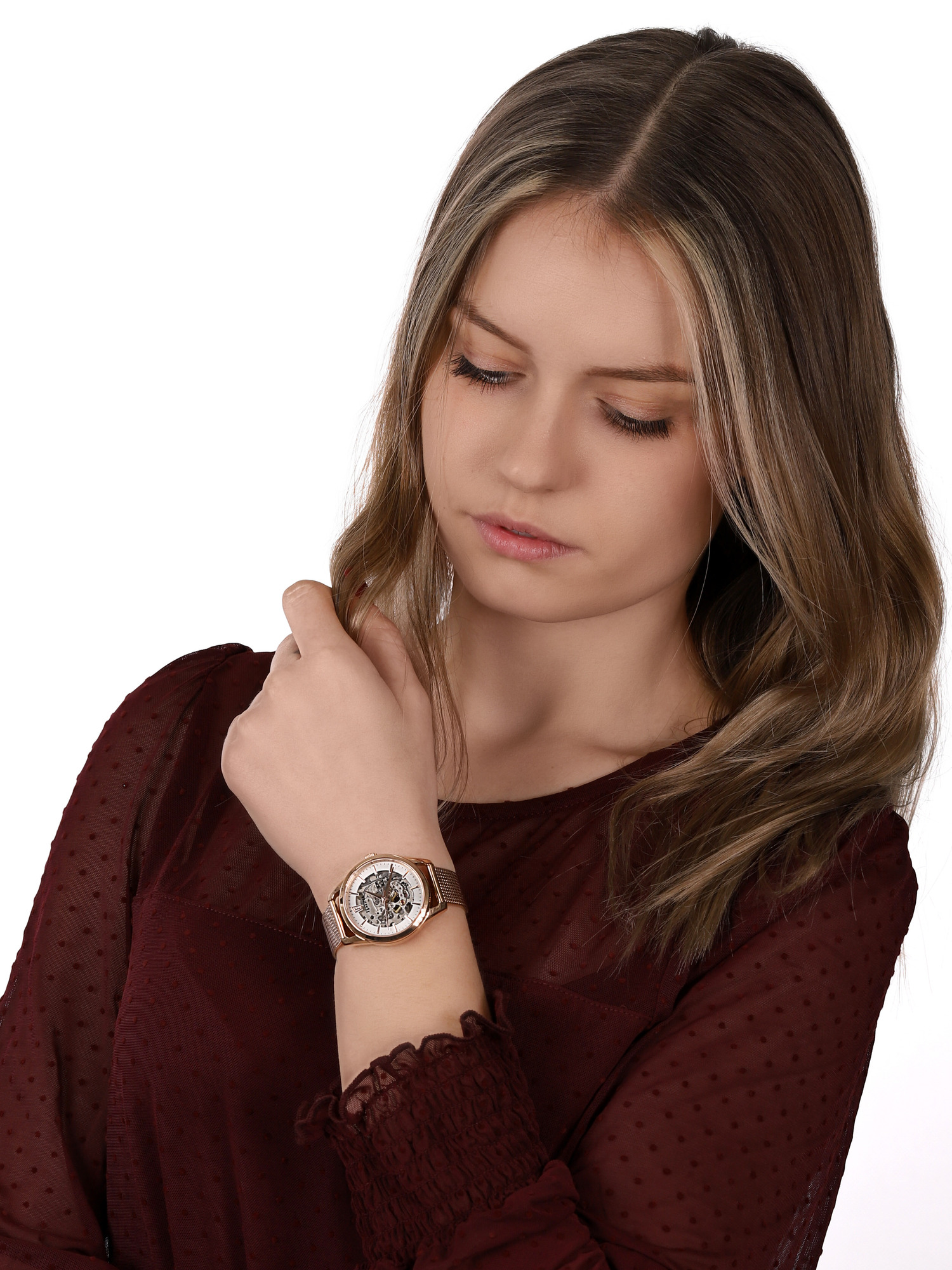 Festina F20539-1 Automatic Skeleton Sapphire zegarek klasyczny Classic - miniatura 2