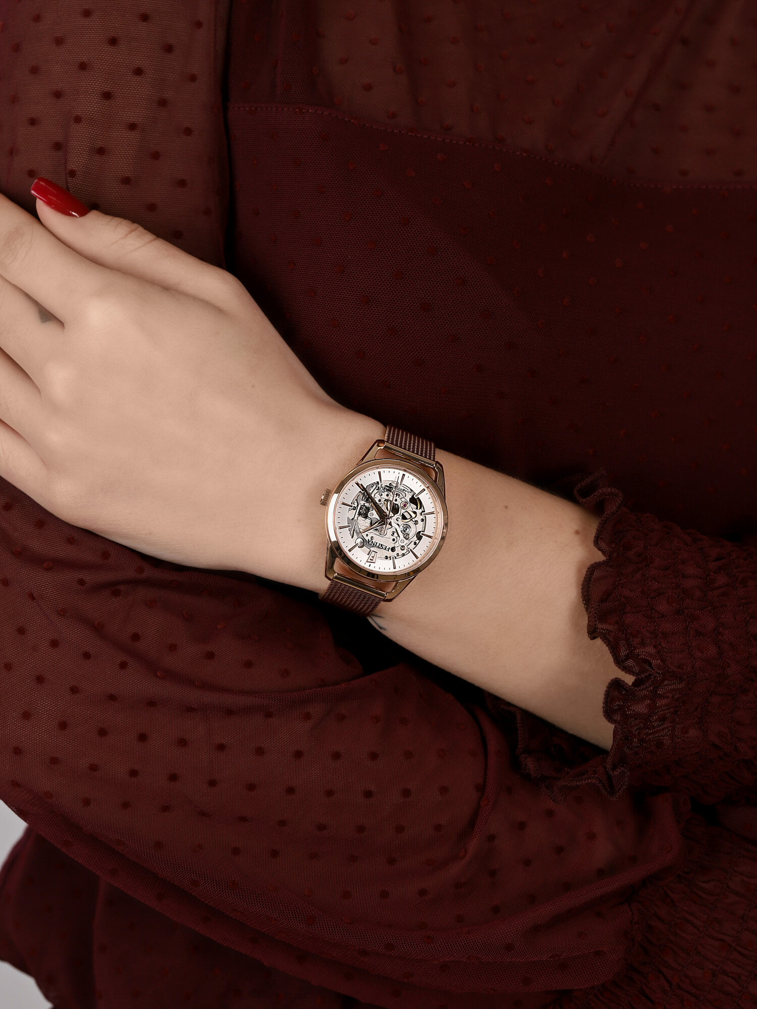 Festina F20539-1 damski zegarek Classic bransoleta - miniatura 3