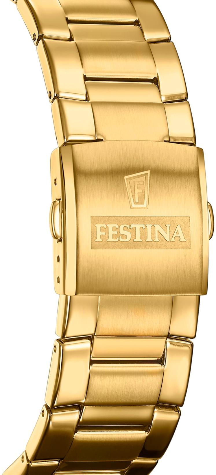 Festina F20541-3 Chrono Sport Chronograf sportowy zegarek złoty