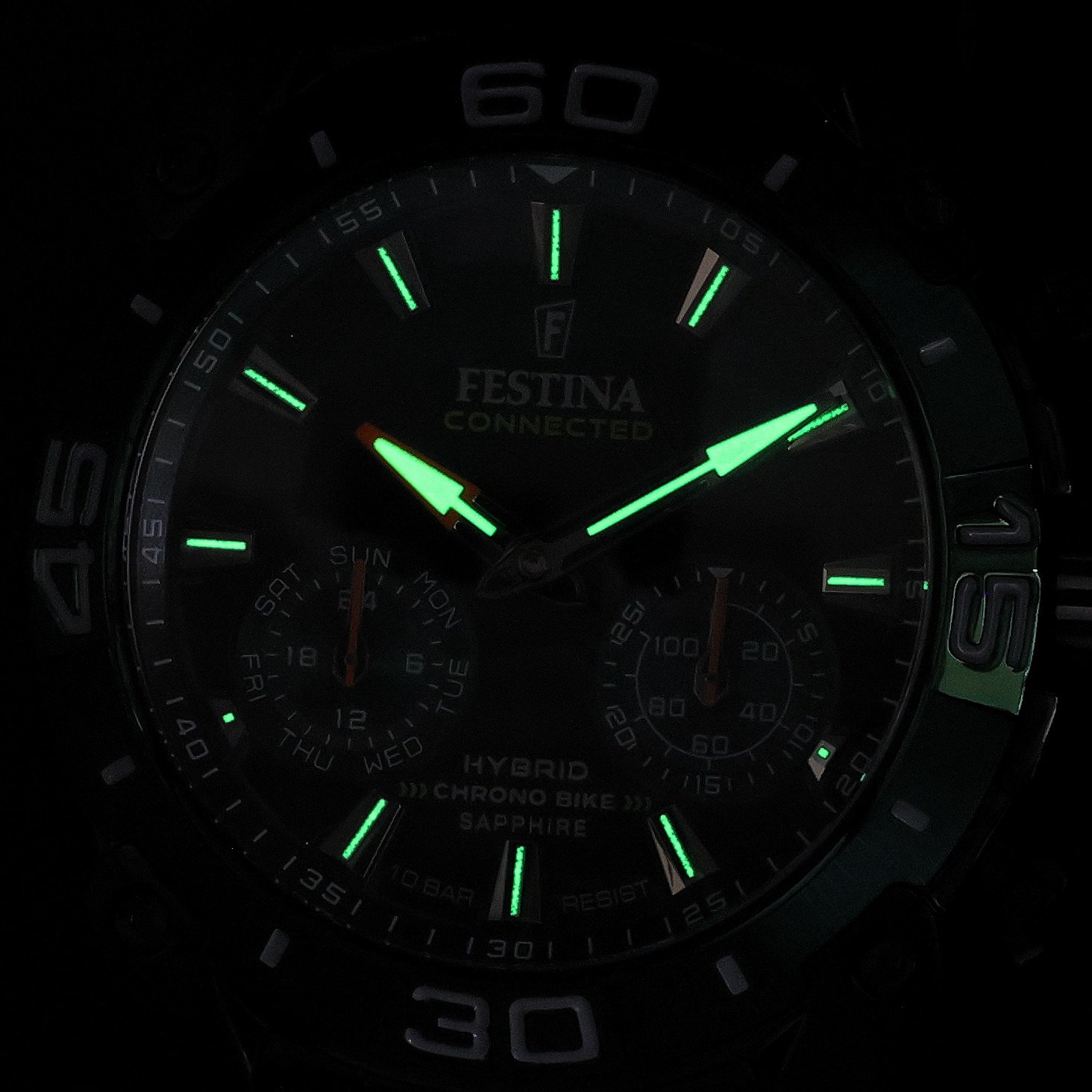 Festina F20548-2 smartwatch czarny sportowy Connected bransoleta - miniatura 5