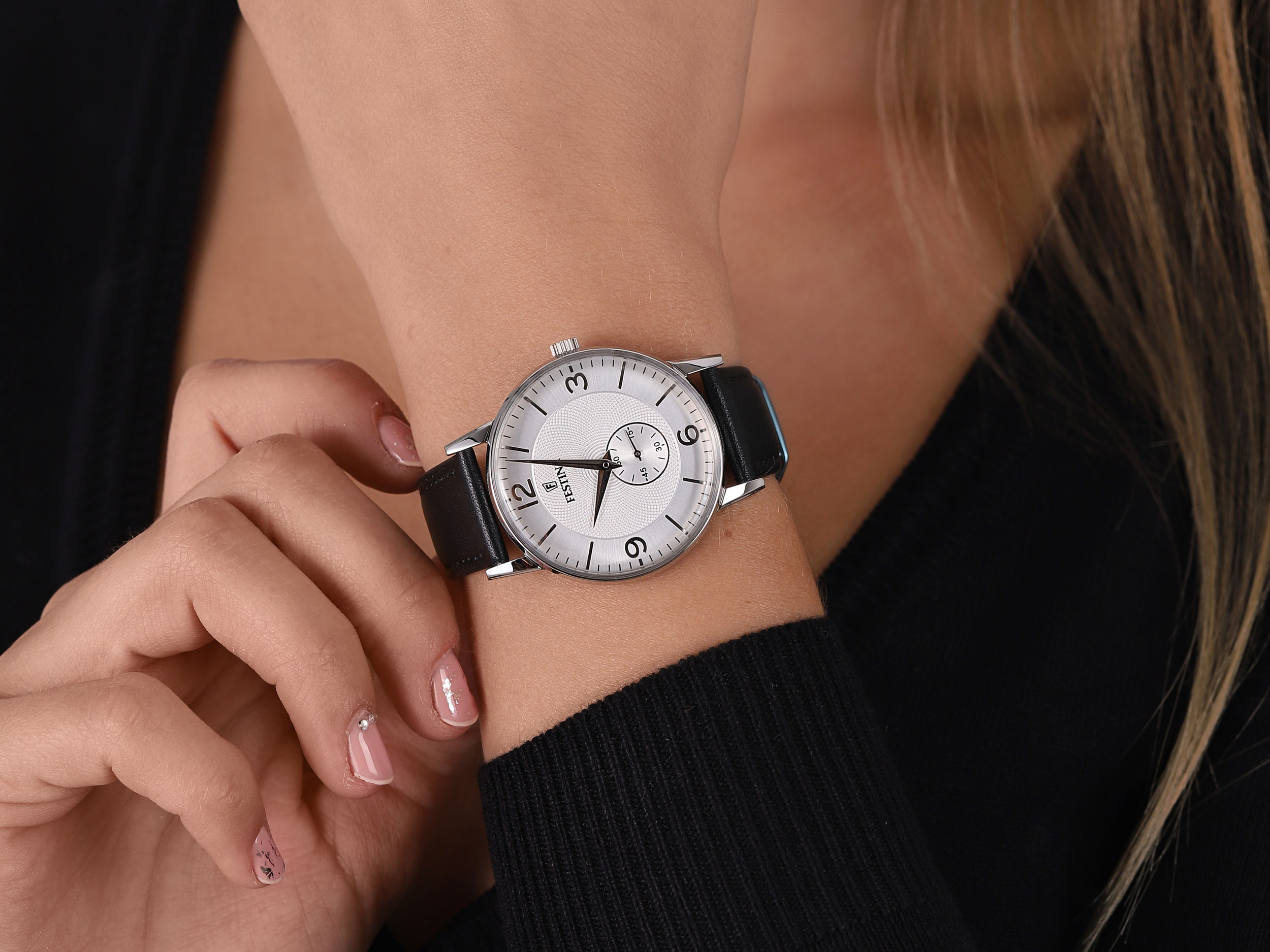 Festina F20566-2 Retro zegarek klasyczny Retro - miniatura 4