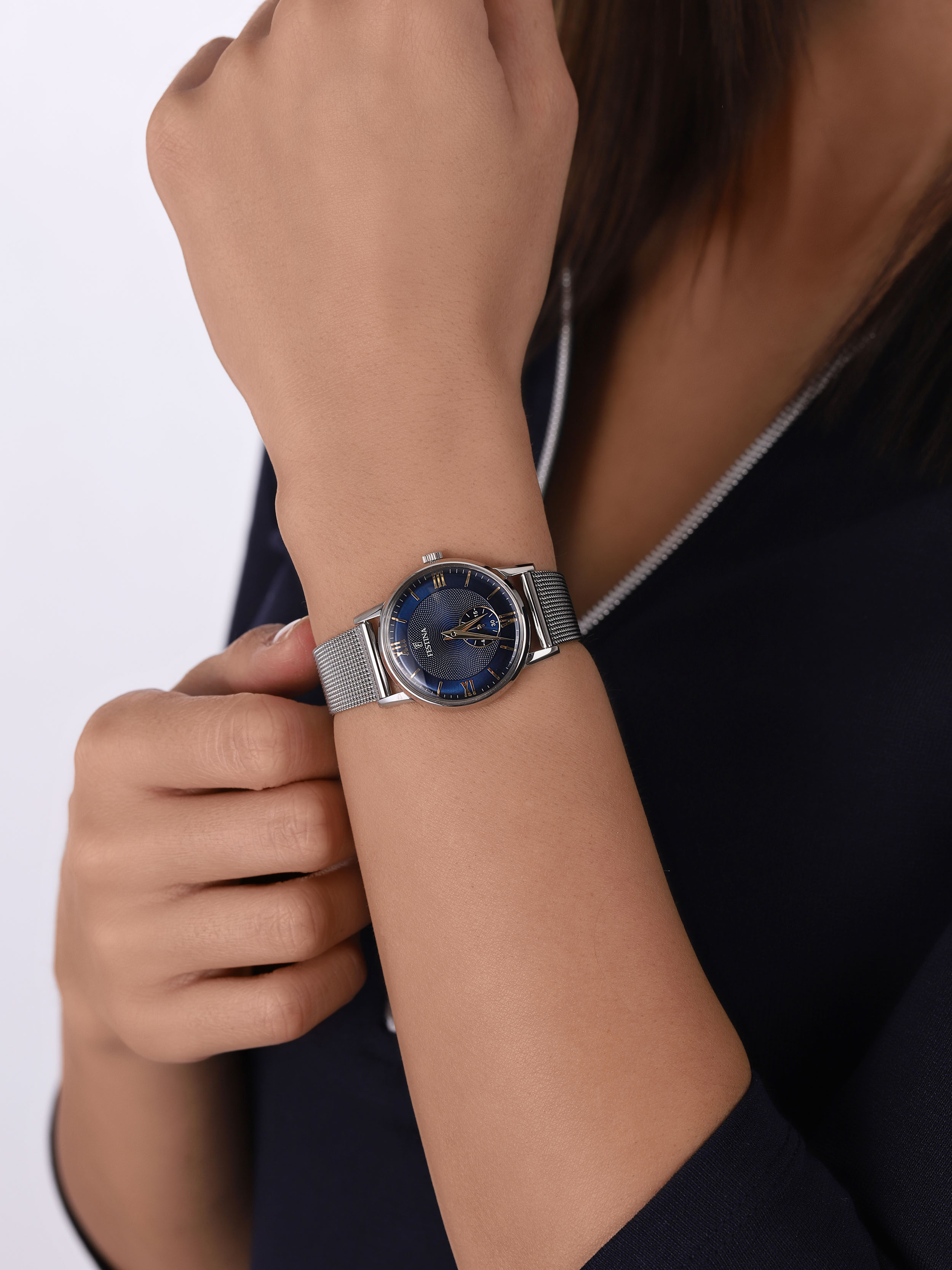 Festina F20572-3 Retro zegarek klasyczny Retro - miniatura 3