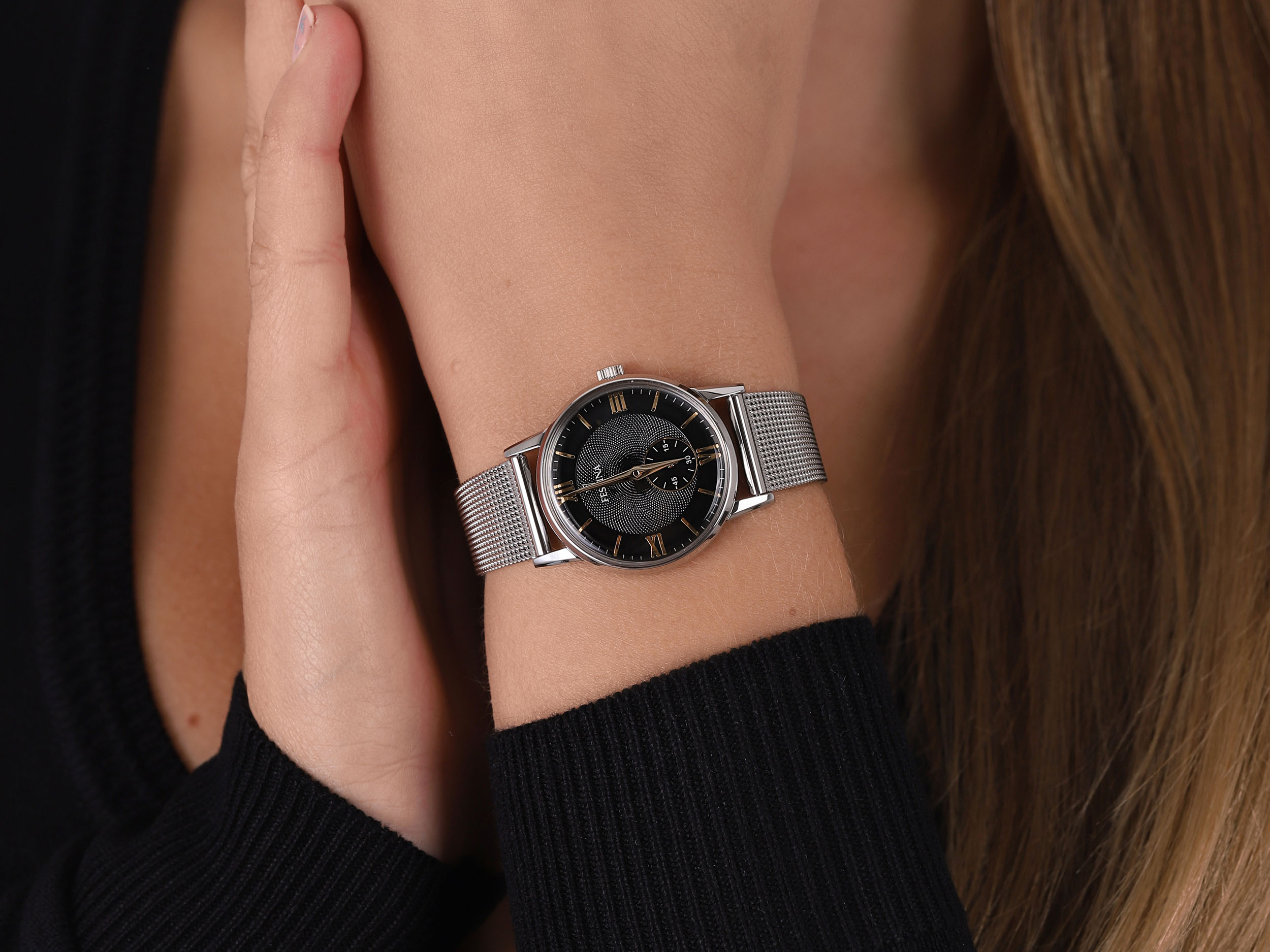Festina F20572-4 Retro zegarek klasyczny Retro - miniatura 4