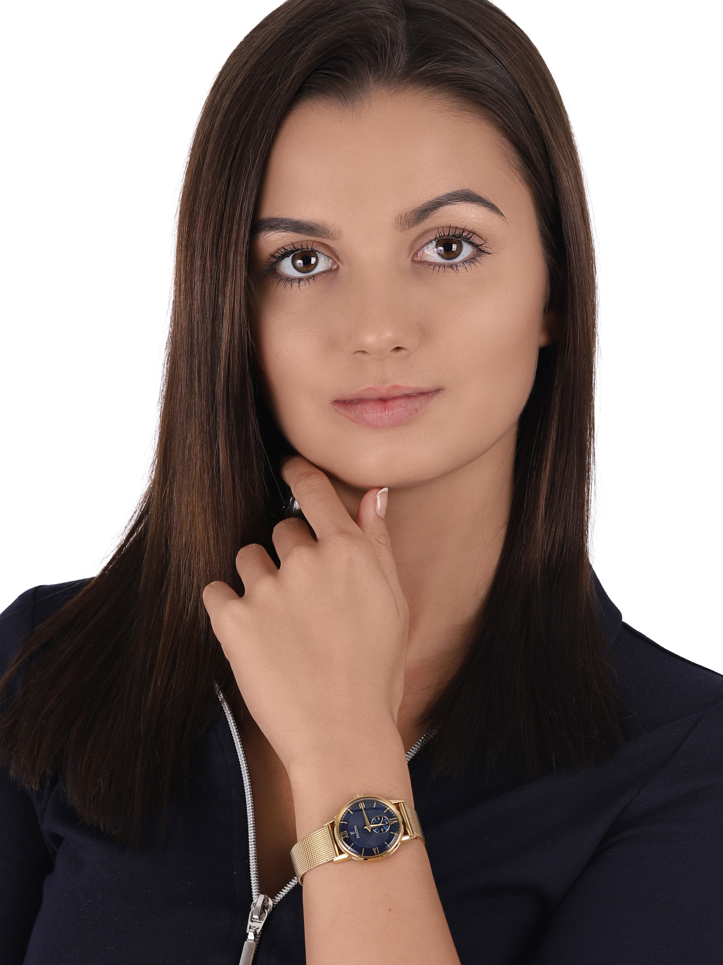 Festina F20573-3 zegarek złoty klasyczny Retro bransoleta - miniatura 2