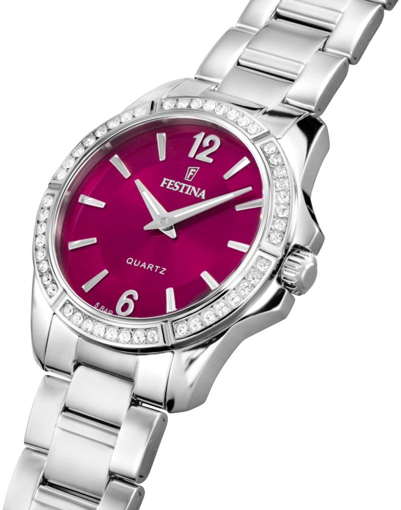 Festina F20593-2 Mademoiselle Mademoiselle zegarek damski klasyczny mineralne - miniatura 6
