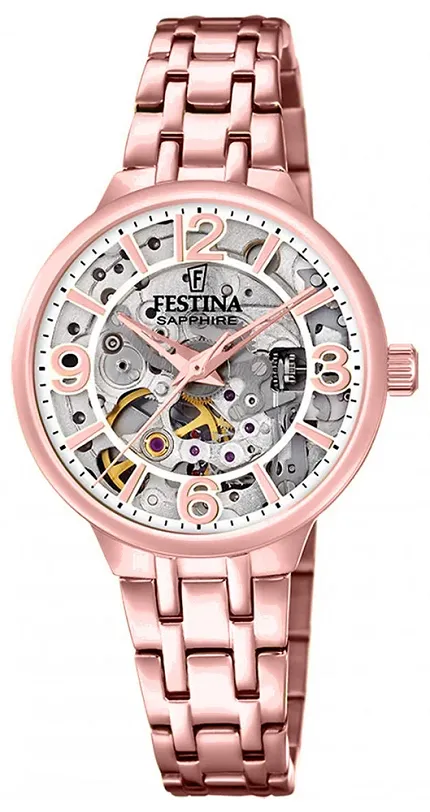 Festina F20616-1 Automatic Automatic Skeleton Sapphire - zdjęcie 1