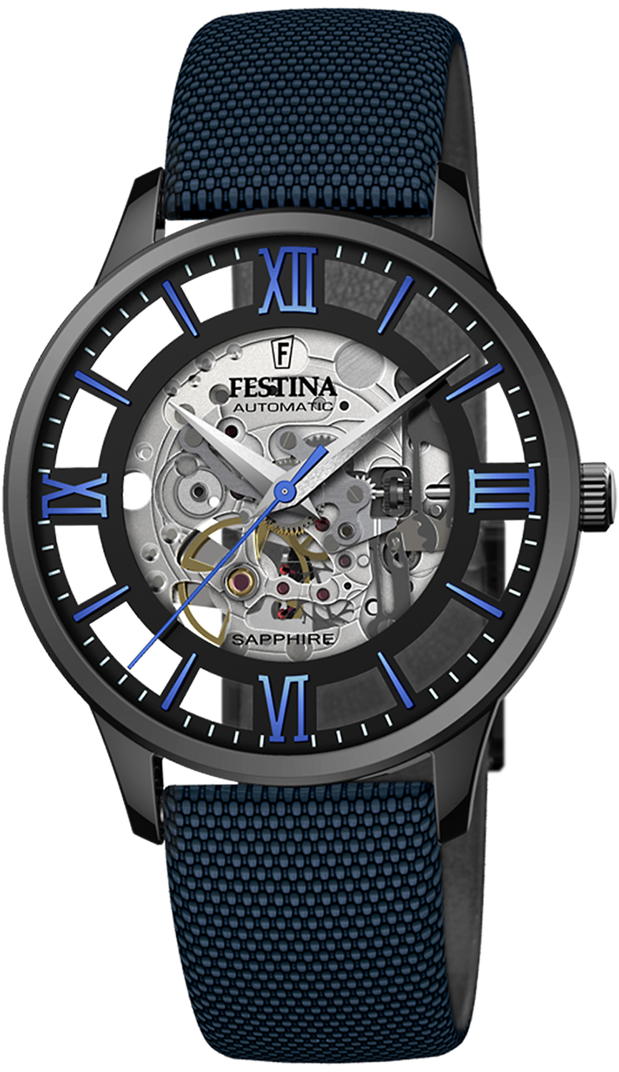 Festina Automatic Skeleton Sapphire F20621-3