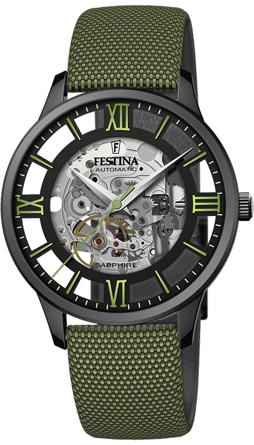 Festina Automatic Skeleton Sapphire F20621-4