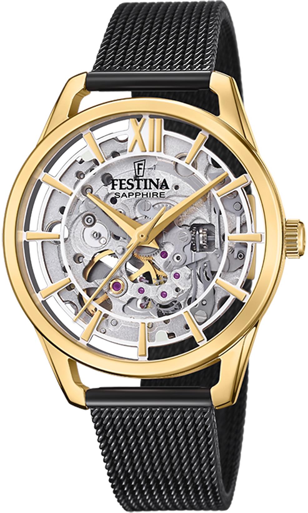 Festina Automatic Skeleton Sapphire F20629-2
