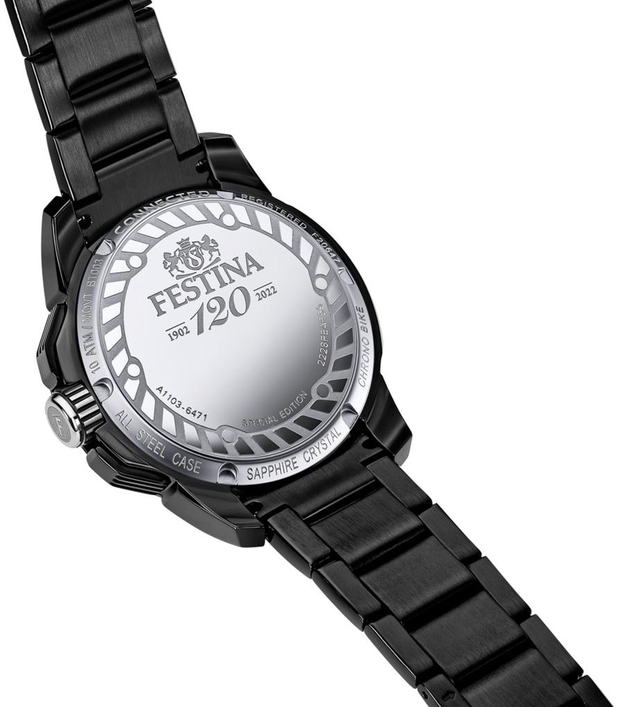Festina F20647-1 smartwatch czarny sportowy Connected bransoleta - miniatura 5