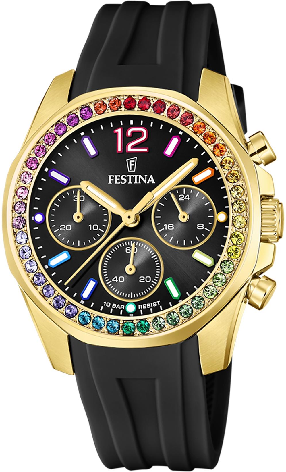Festina Boyfriend Rainbow Chronograph F20650-3