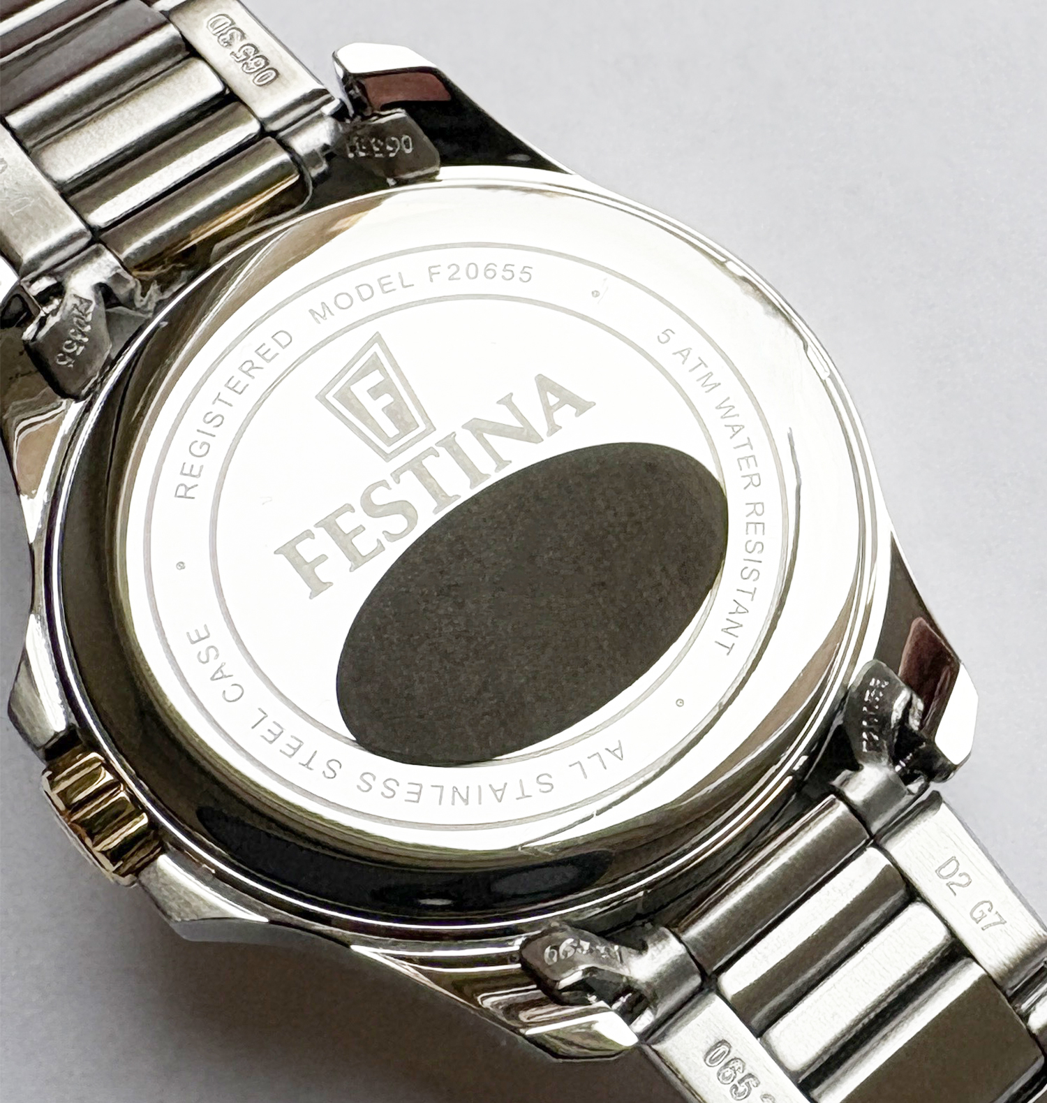 Festina F20655-1-POWYSTAWOWY zegarek damski Solar Energy - miniatura 2