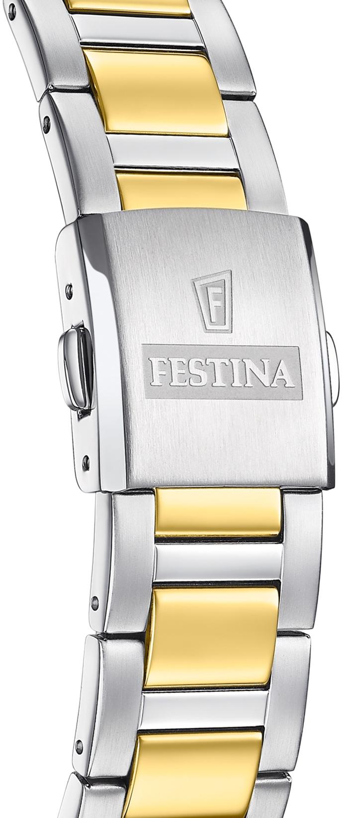 Festina F20657-3 męski zegarek Solar Energy bransoleta