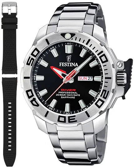 Festina F20665-4 Diver Diver Professional - zdjęcie 1