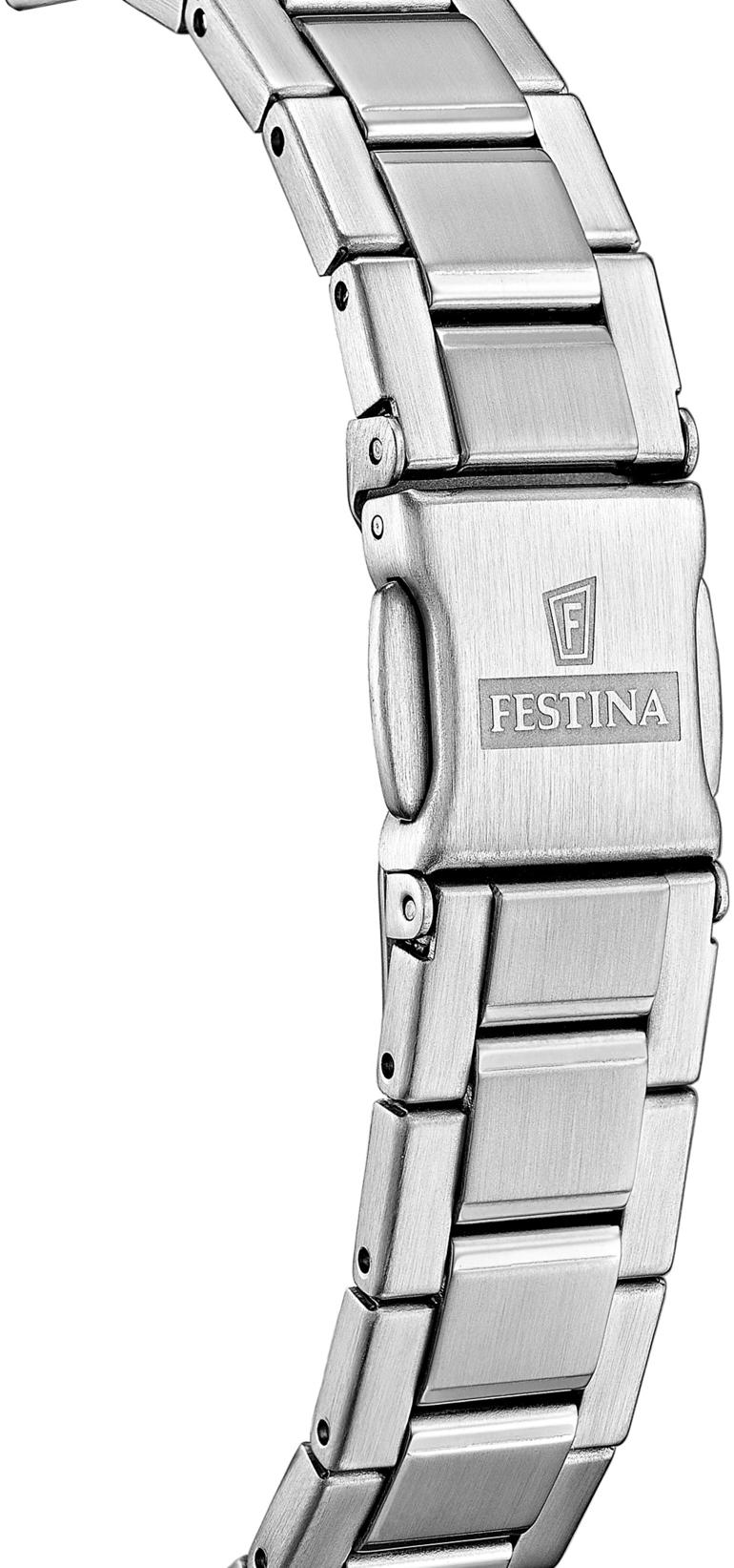 Festina F20700-6 zegarek srebrny klasyczny Mademoiselle bransoleta - miniatura 5