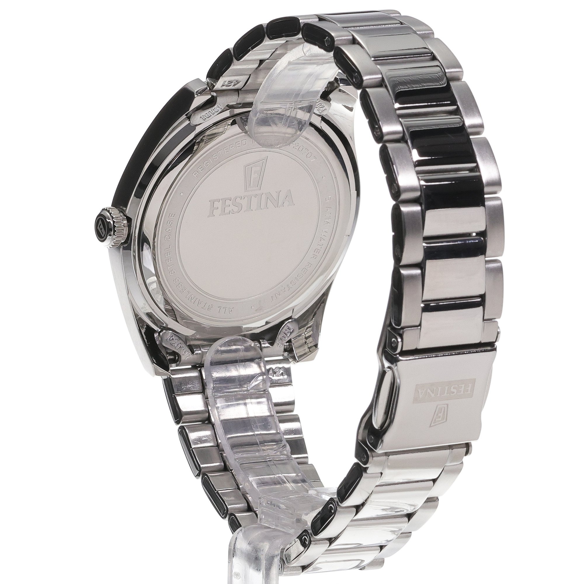 Festina F20707-1 męski zegarek Classic bransoleta