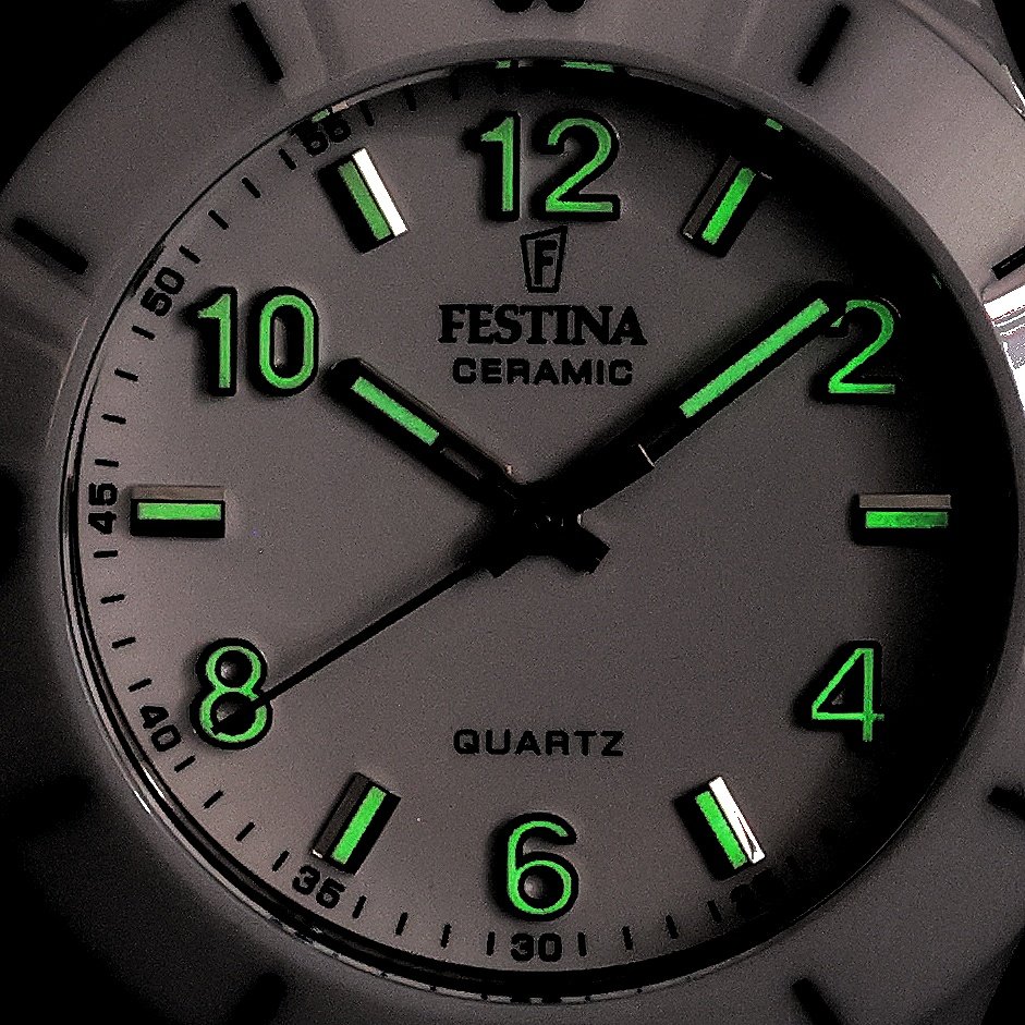 Festina F20720-1 zegarek biały typudiver Ceramic