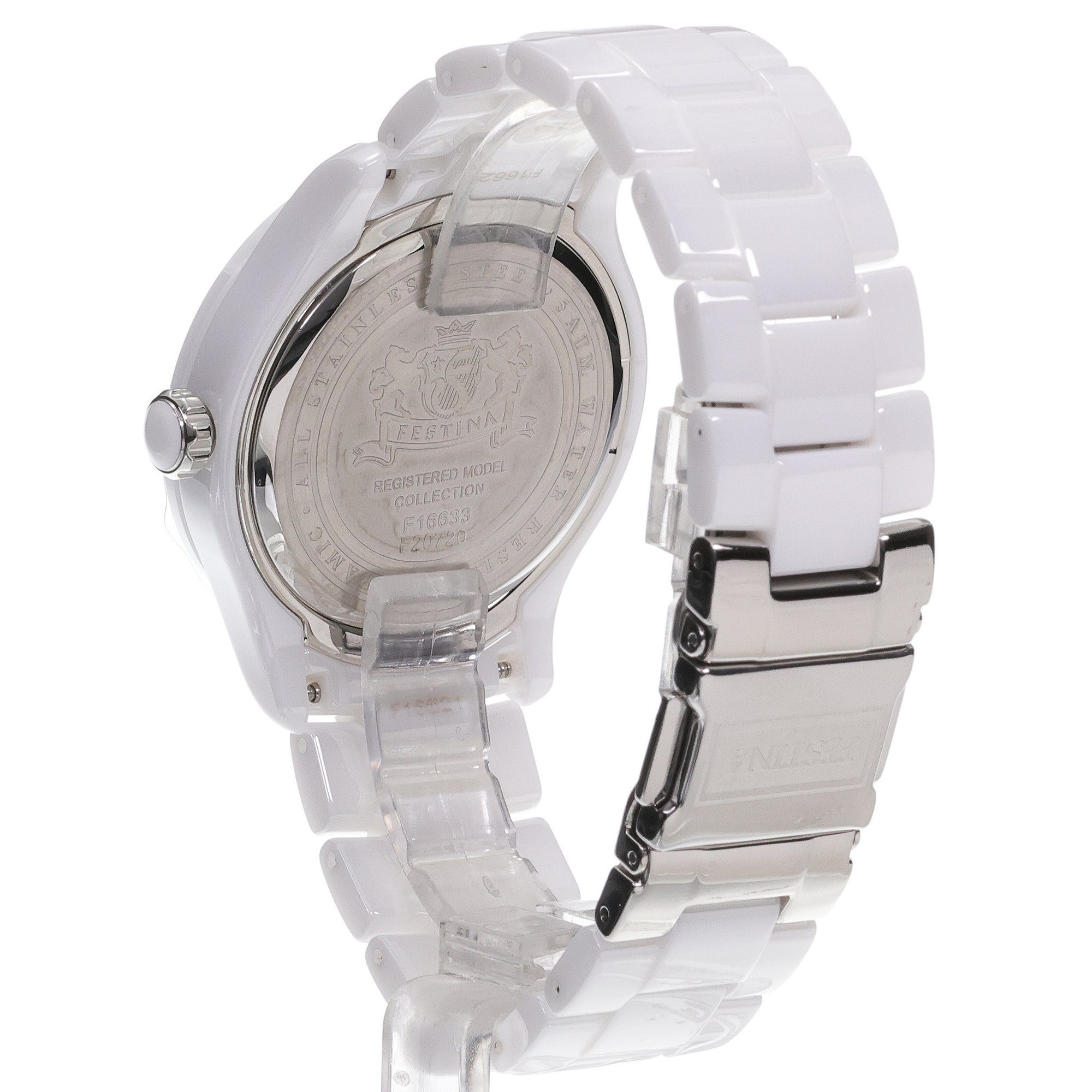 Festina F20720-2 damski zegarek Ceramic bransoleta - miniatura 4