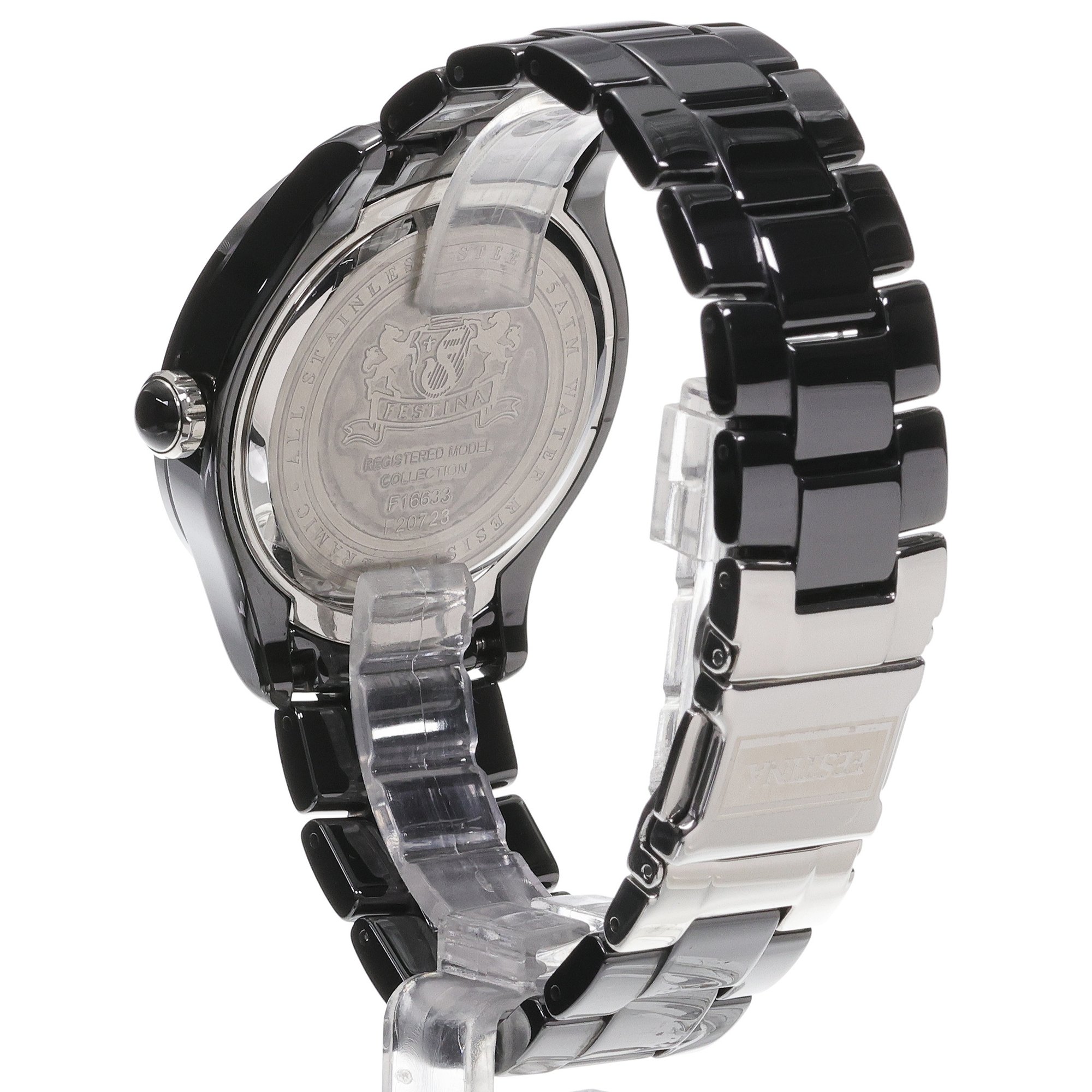 Festina F20723-1 damski zegarek Ceramic bransoleta