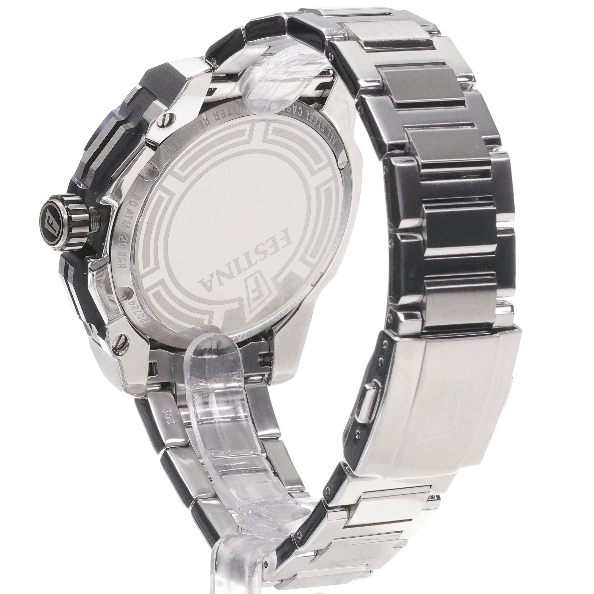 Festina F20724-1 Chrono Bike Chrono Bike 2025 zegarek męski typudiver szafirowe - miniatura 4