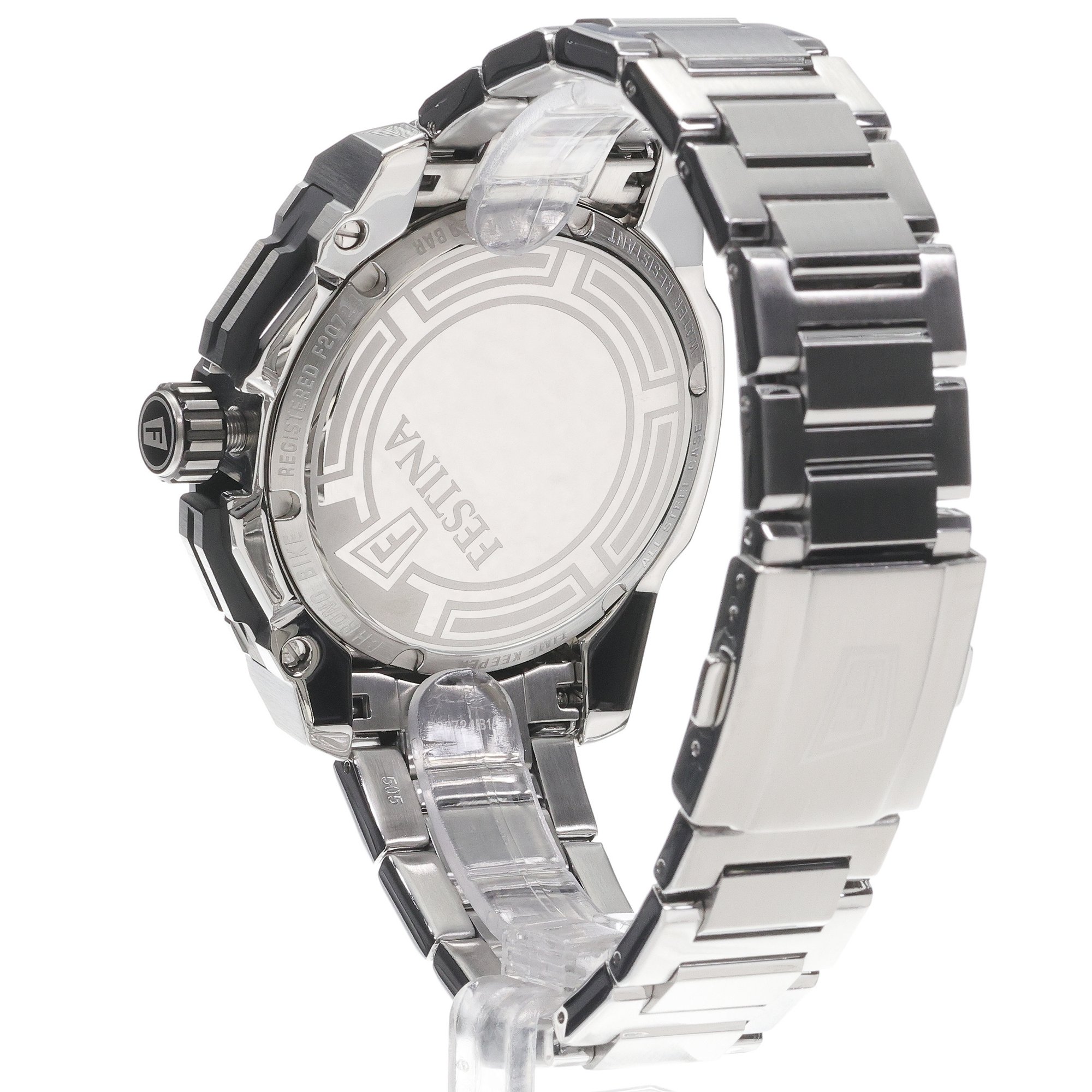 Festina F20724-2 Chrono Bike 2025 Chrono Bike typudiver zegarek srebrny