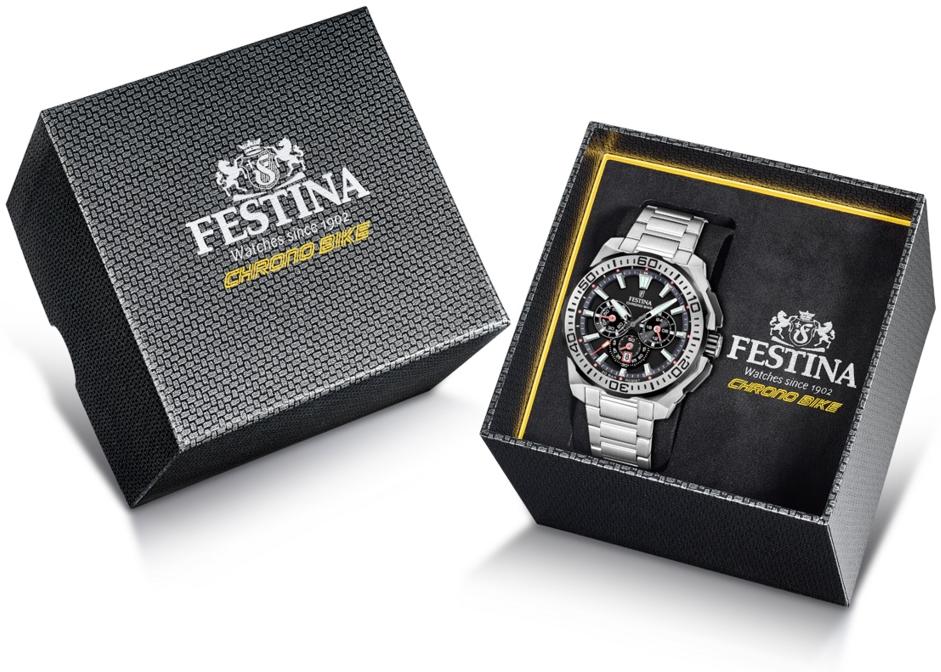 Festina F20724-7 Chrono Bike 2025 Chrono Bike typudiver zegarek srebrny
