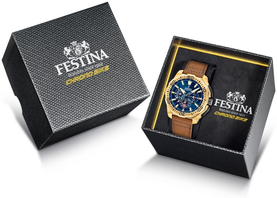 Festina F20728-1 Chrono Bike Chrono Bike 2025 zegarek męski typudiver szafirowe - miniatura 9