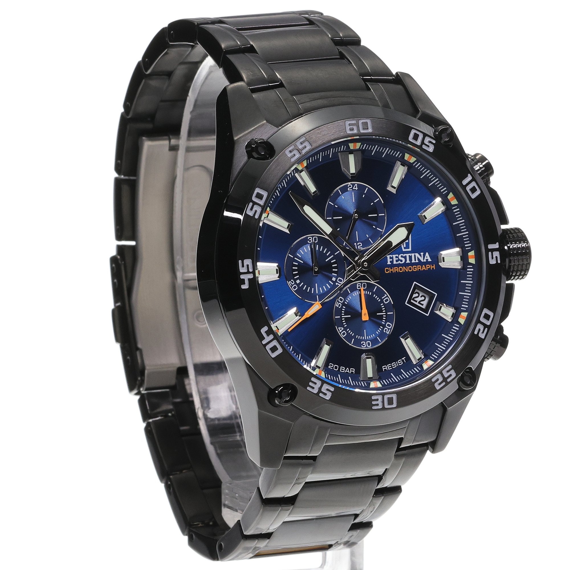 Festina F20735-1 zegarek męski Timeless Chronograph - miniatura 3