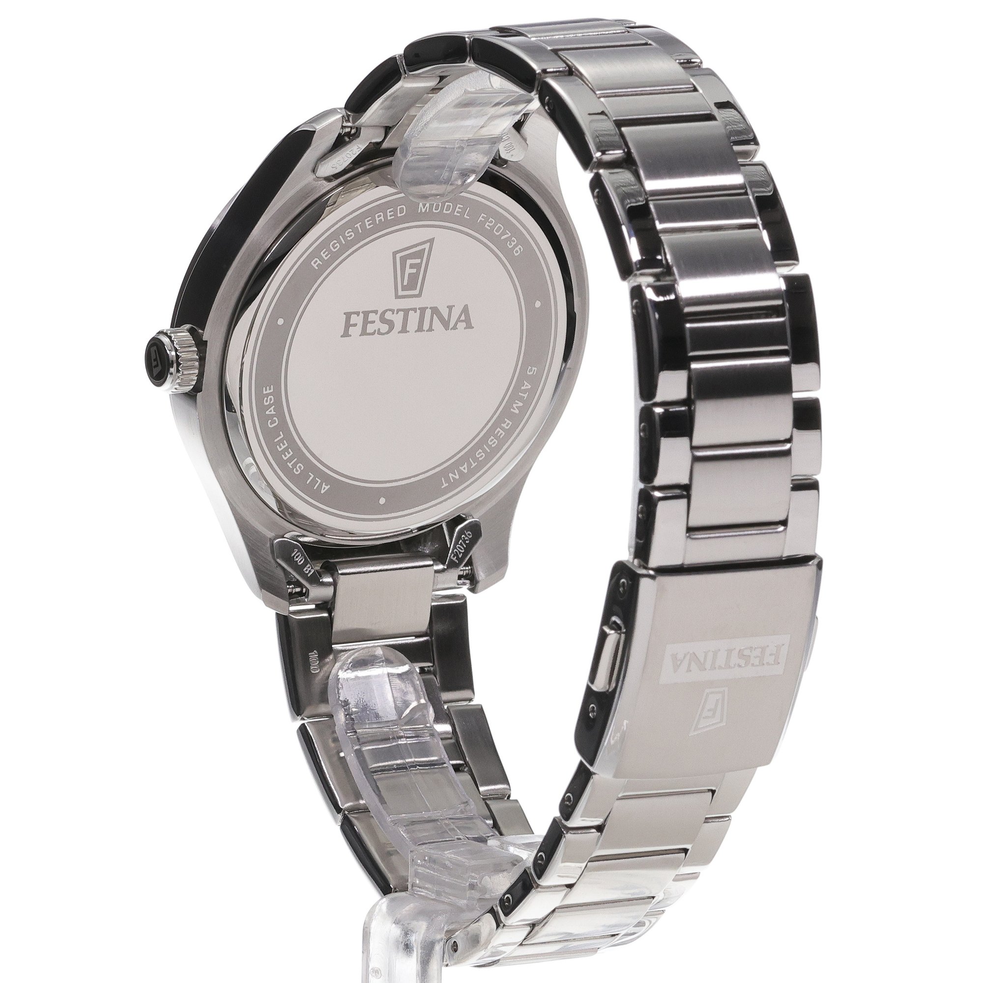 Festina F20736-3 męski zegarek Classic bransoleta - miniatura 4