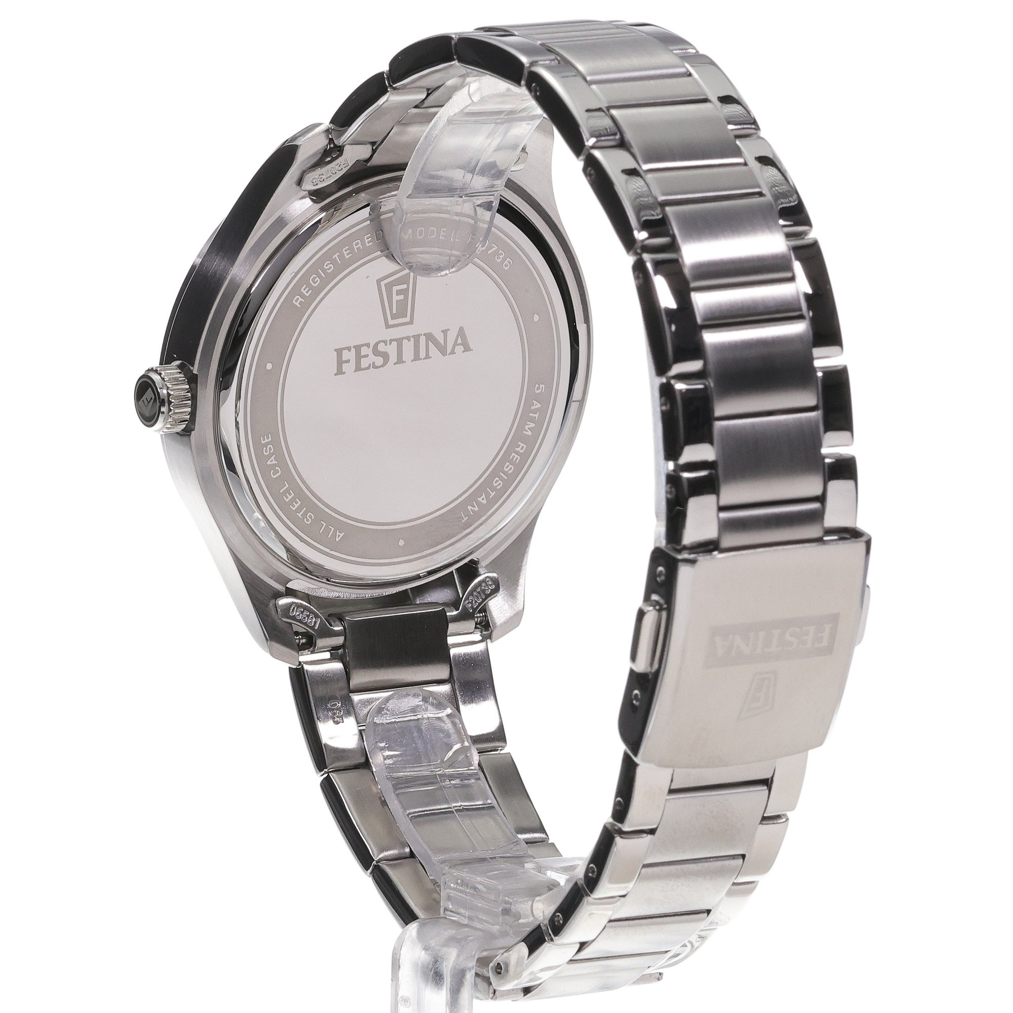 Festina F20736-5 męski zegarek Classic bransoleta