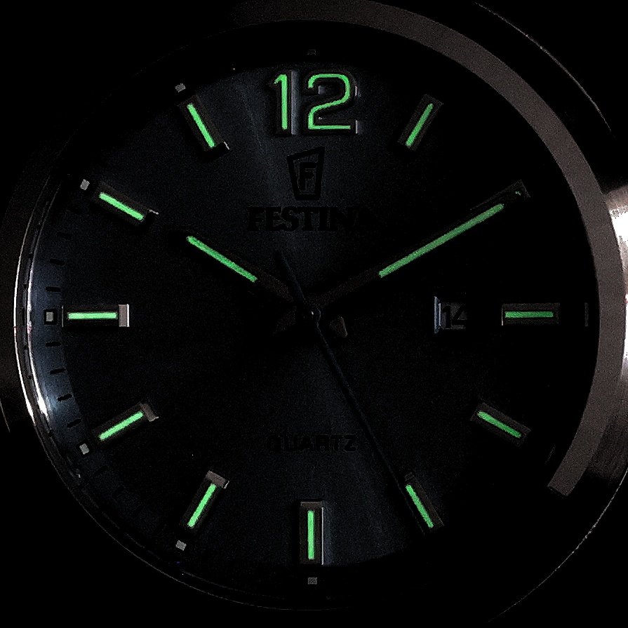 Festina F20737-3 zegarek srebrny klasyczny Classic bransoleta