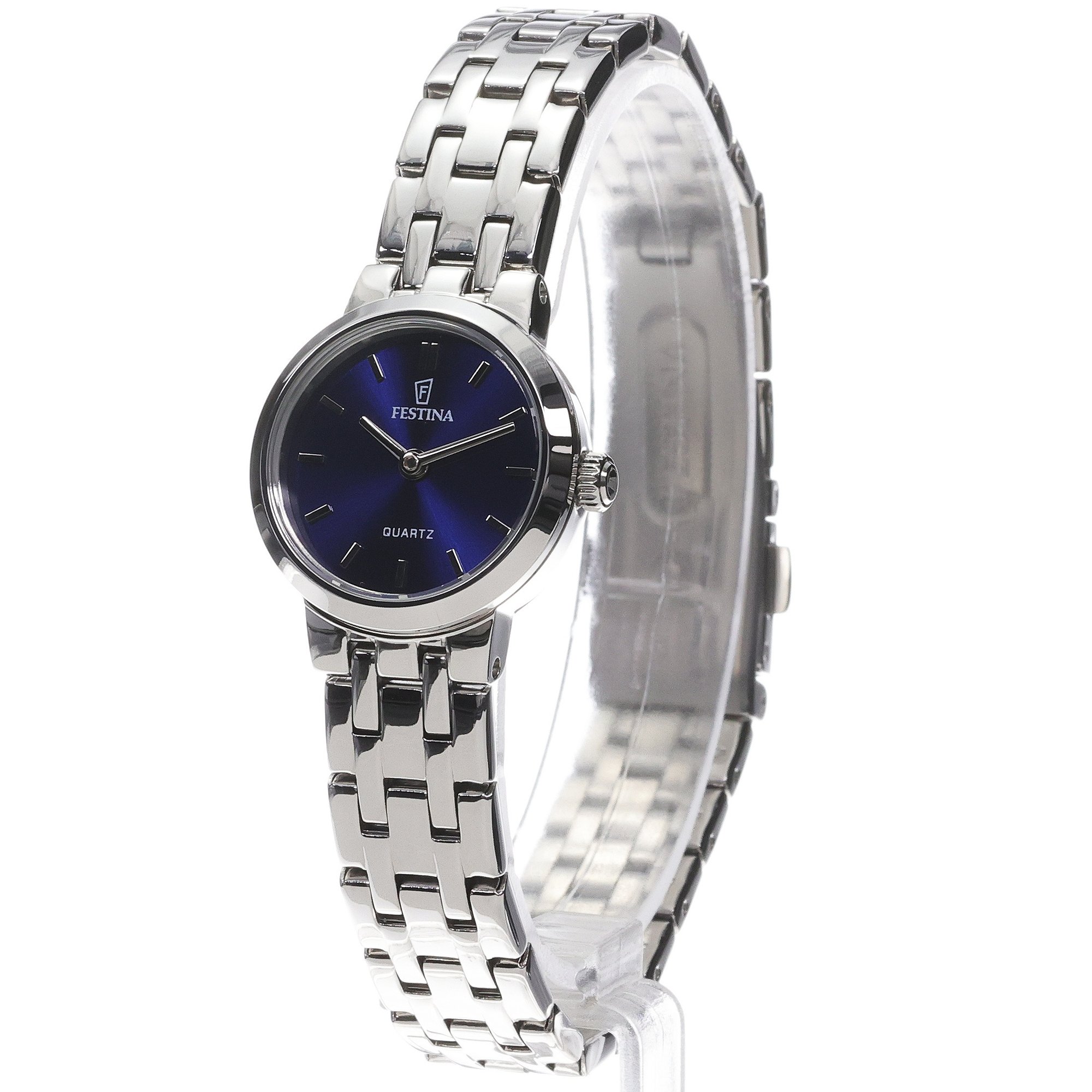 Festina F20746-4 zegarek srebrny klasyczny Mademoiselle bransoleta - miniatura 2