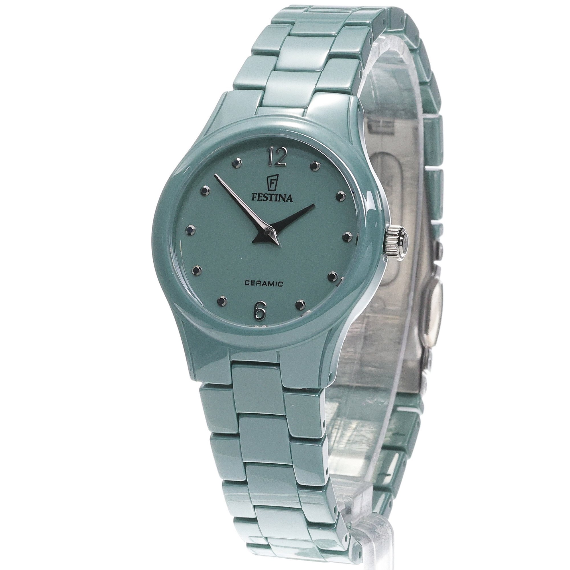 Festina F20751-3 Ceramic Ceramic zegarek damski klasyczny mineralne