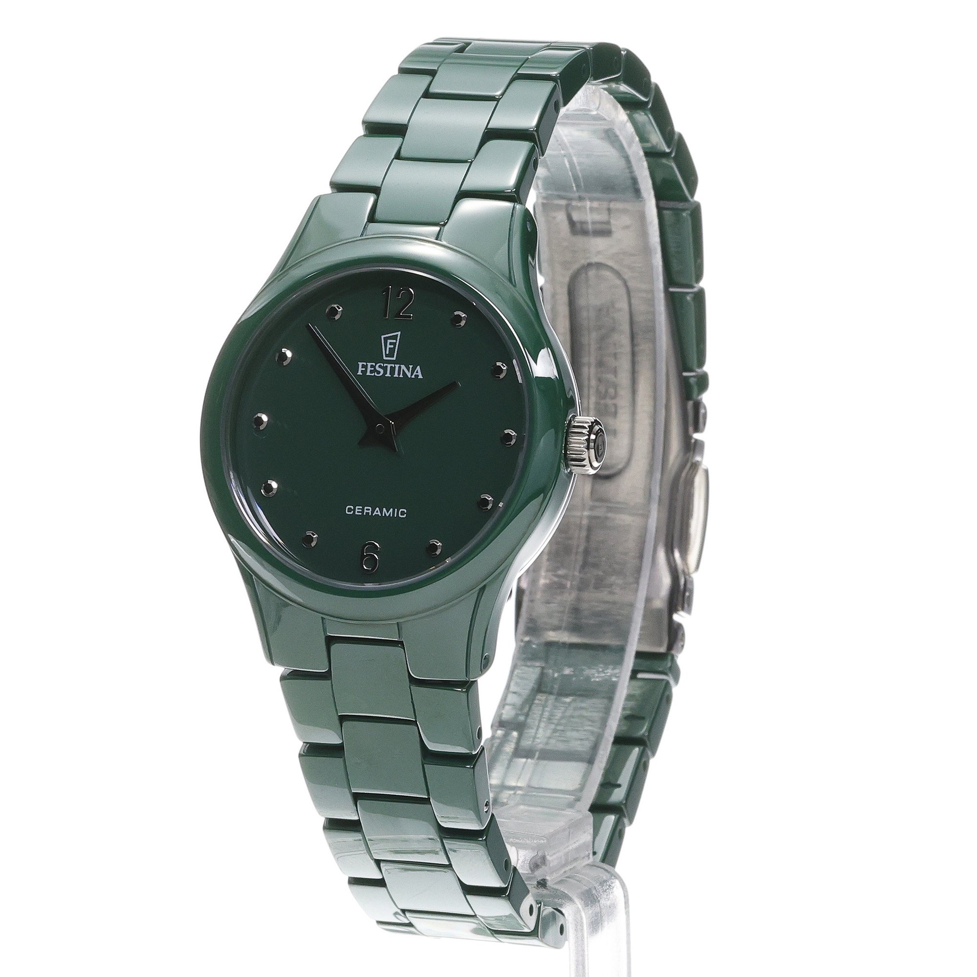 Festina F20751-6 Ceramic Ceramic zegarek damski klasyczny mineralne - miniatura 2