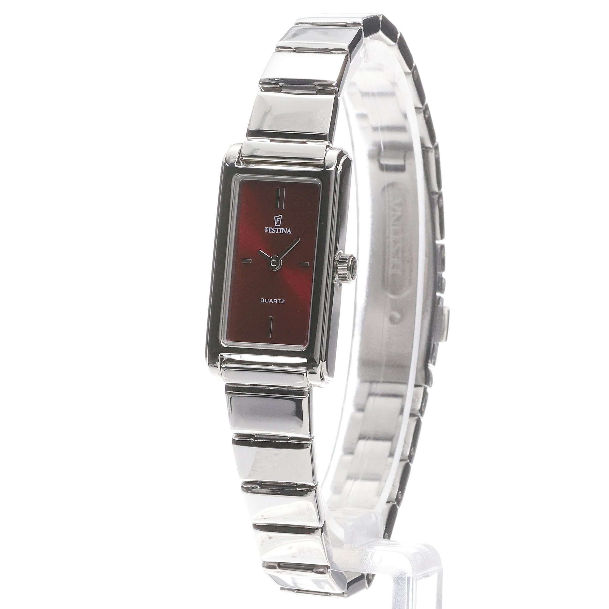 Festina F20767-4 zegarek srebrny klasyczny Mademoiselle bransoleta - miniatura 2