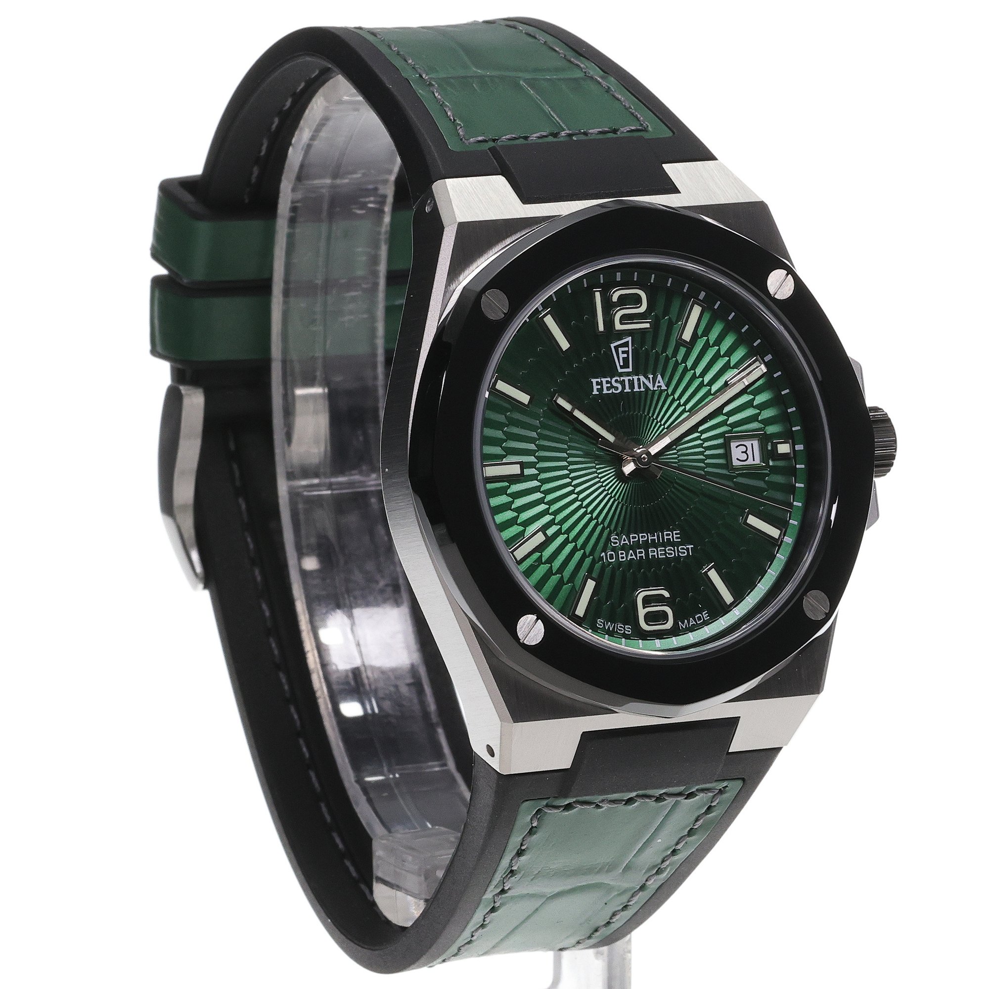 Festina F22001-3 zegarek męski Swiss Made - miniatura 3