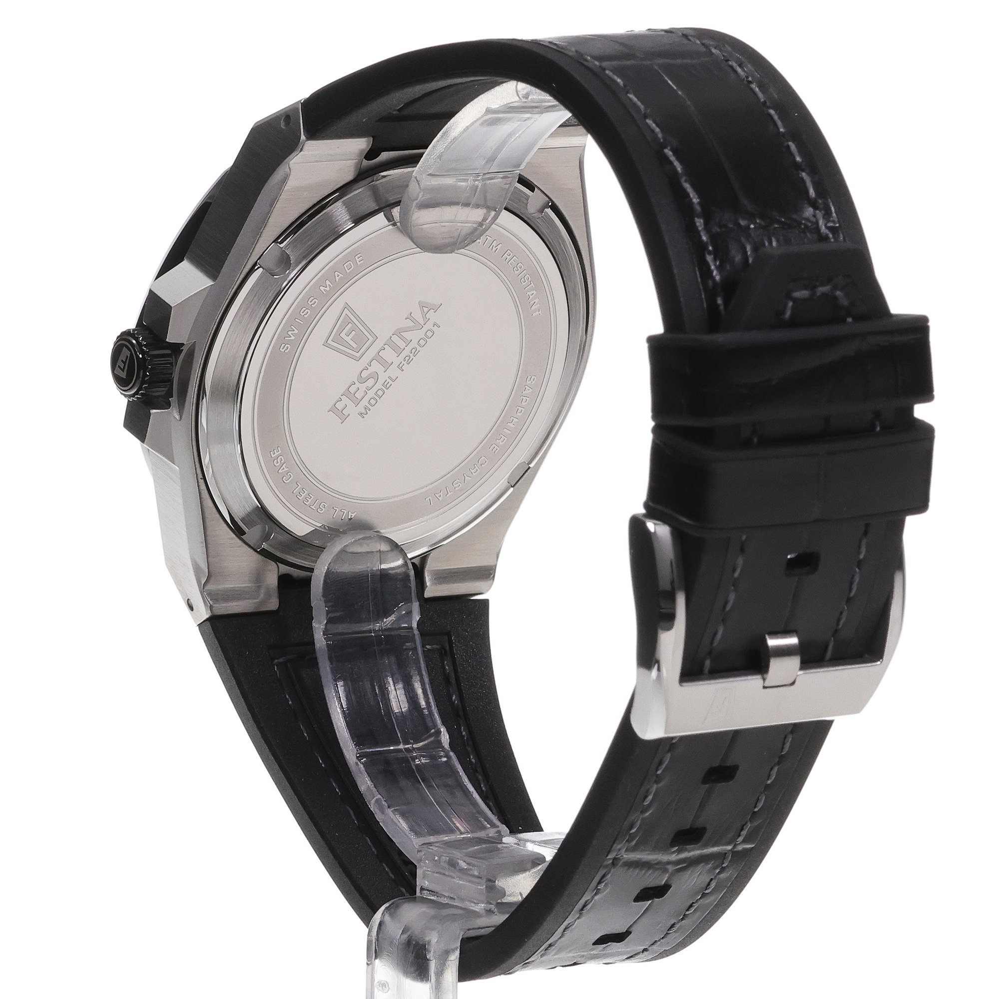 Festina F22001-4 męski zegarek Swiss Made pasek - miniatura 4