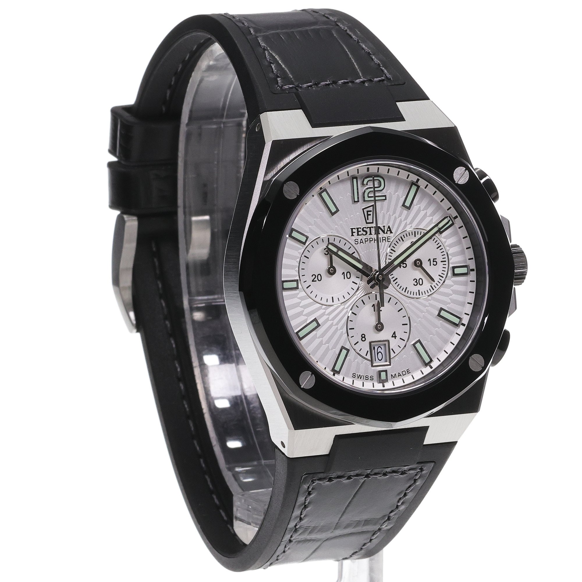 Festina F22003-1 zegarek męski Swiss Made - miniatura 3