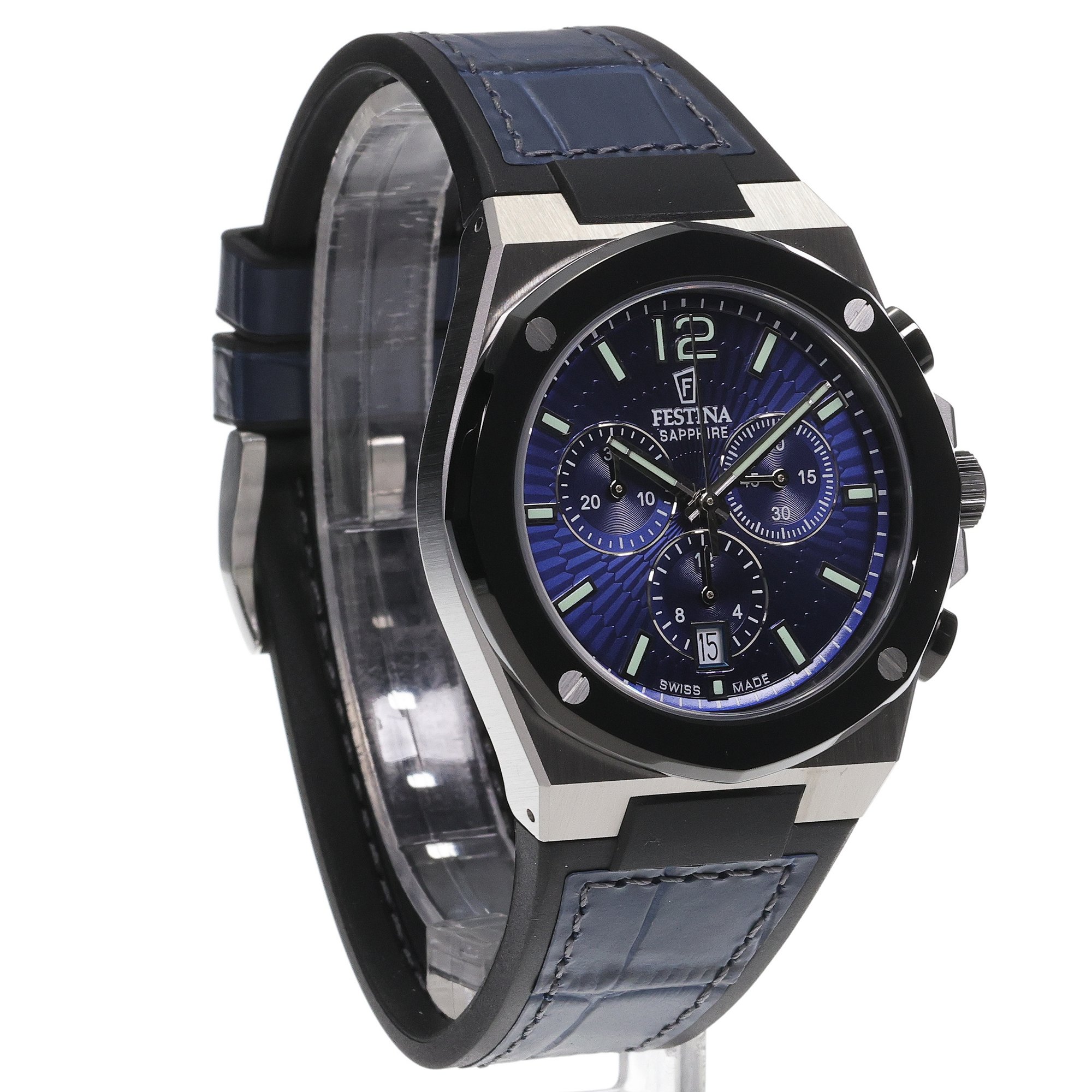 Festina F22003-2 zegarek męski Swiss Made - miniatura 3