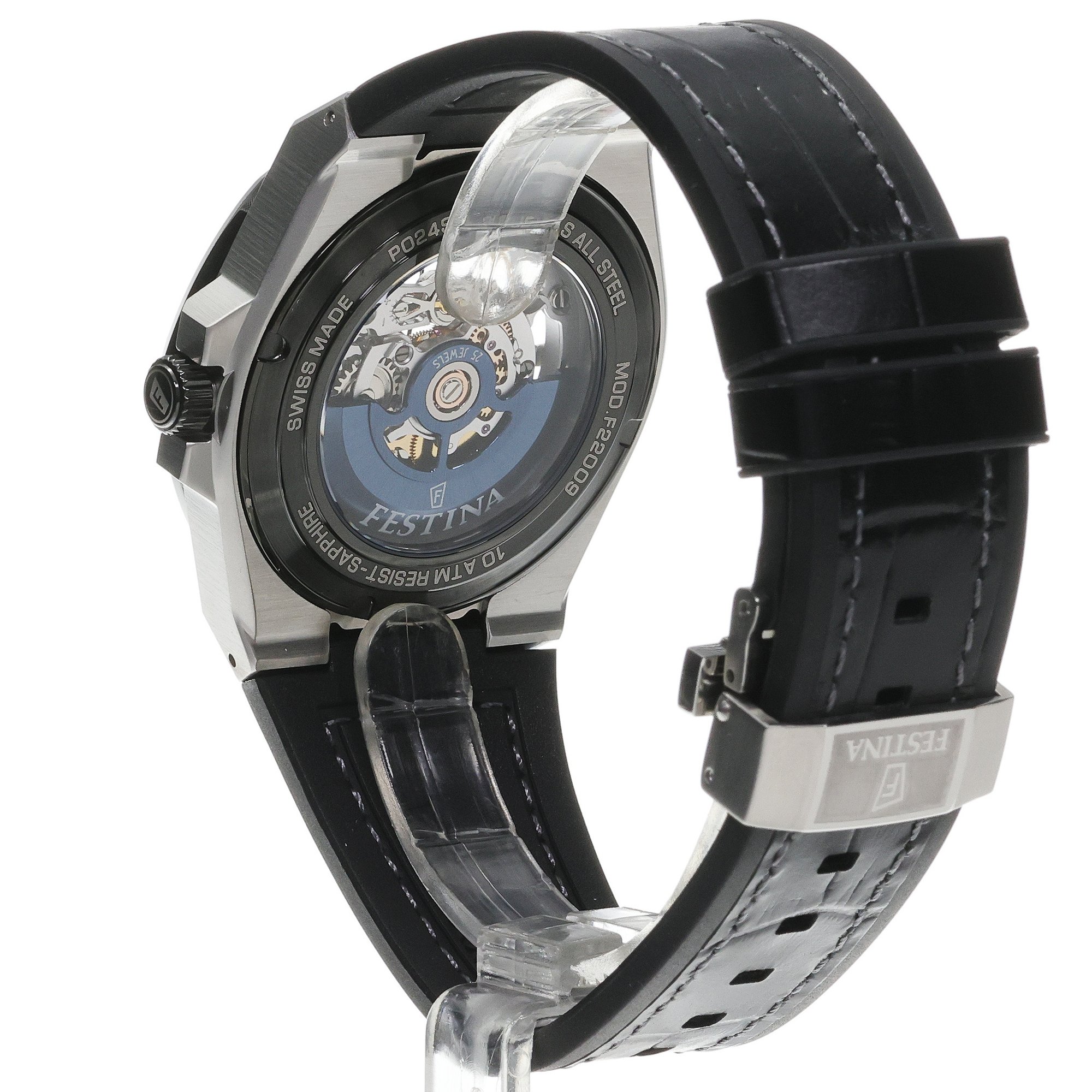 Festina F22009-1 Swiss Made Automatic zegarek klasyczny Swiss Made
