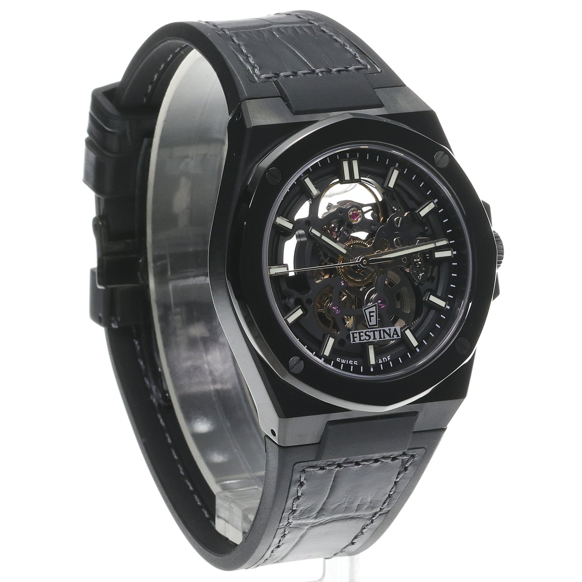 Festina F22015-1 męski zegarek Swiss Made pasek
