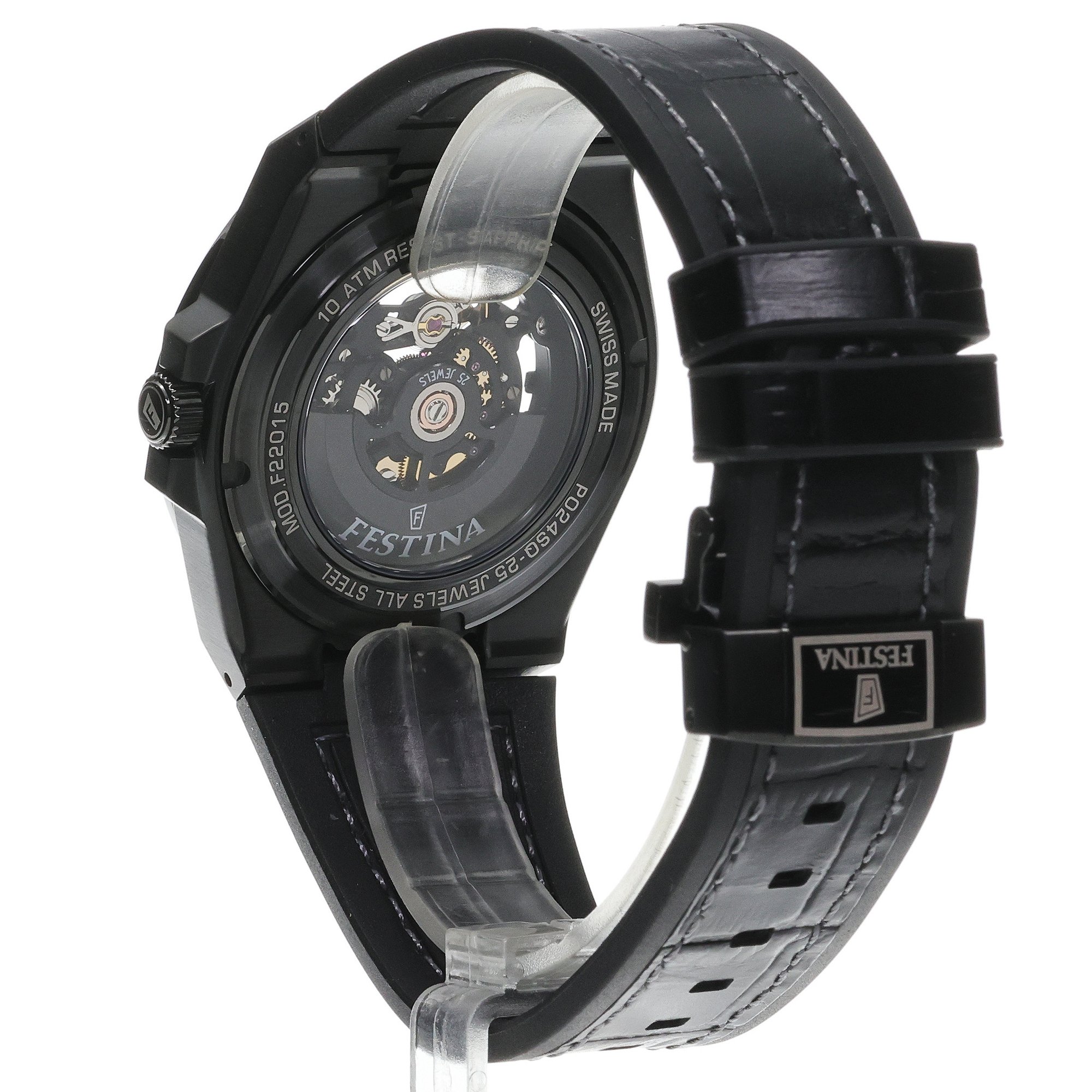 Festina F22015-1 Swiss Made Automatic zegarek klasyczny Swiss Made
