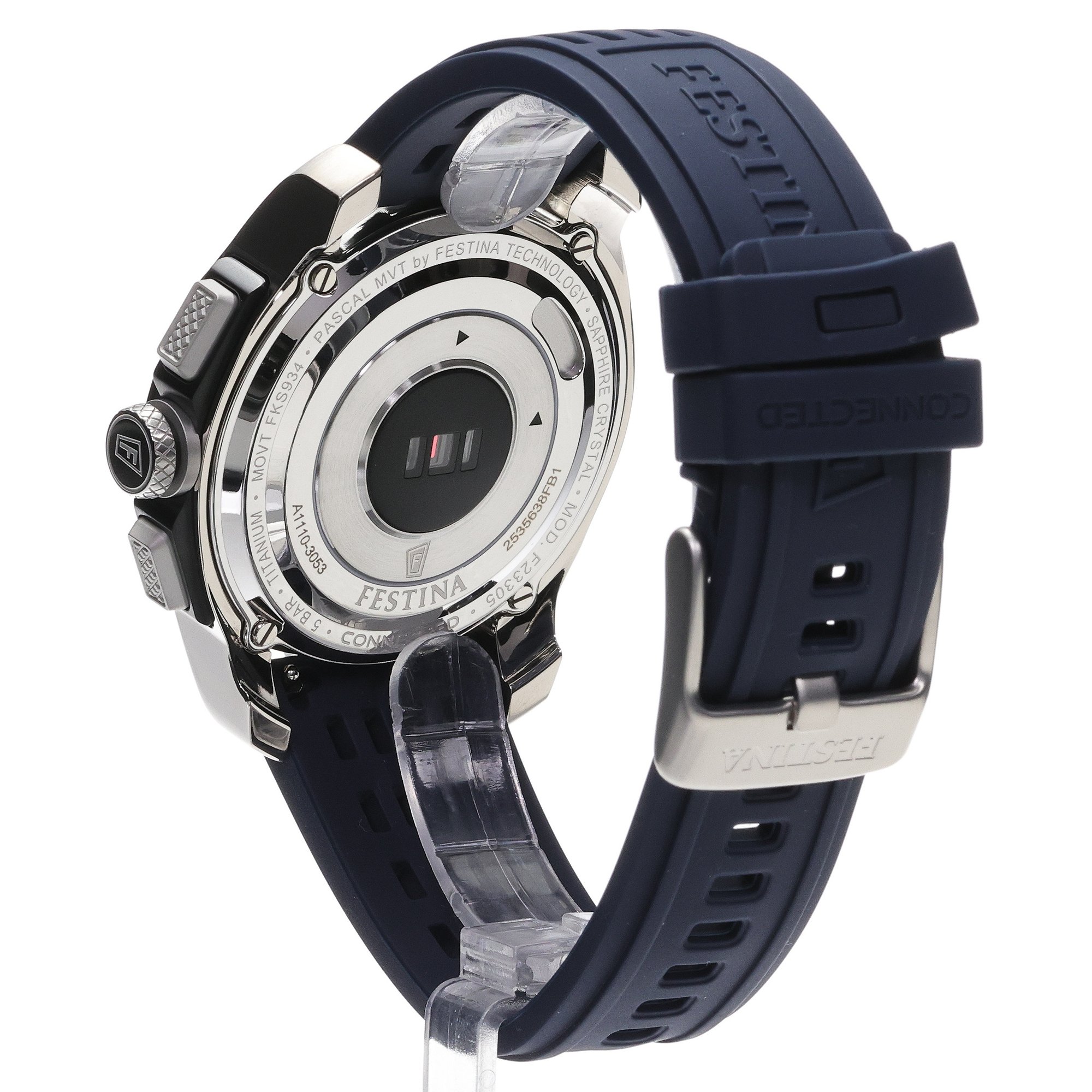 Festina F23305-3 smartwatch męski klasyczny Connected pasek - miniatura 4