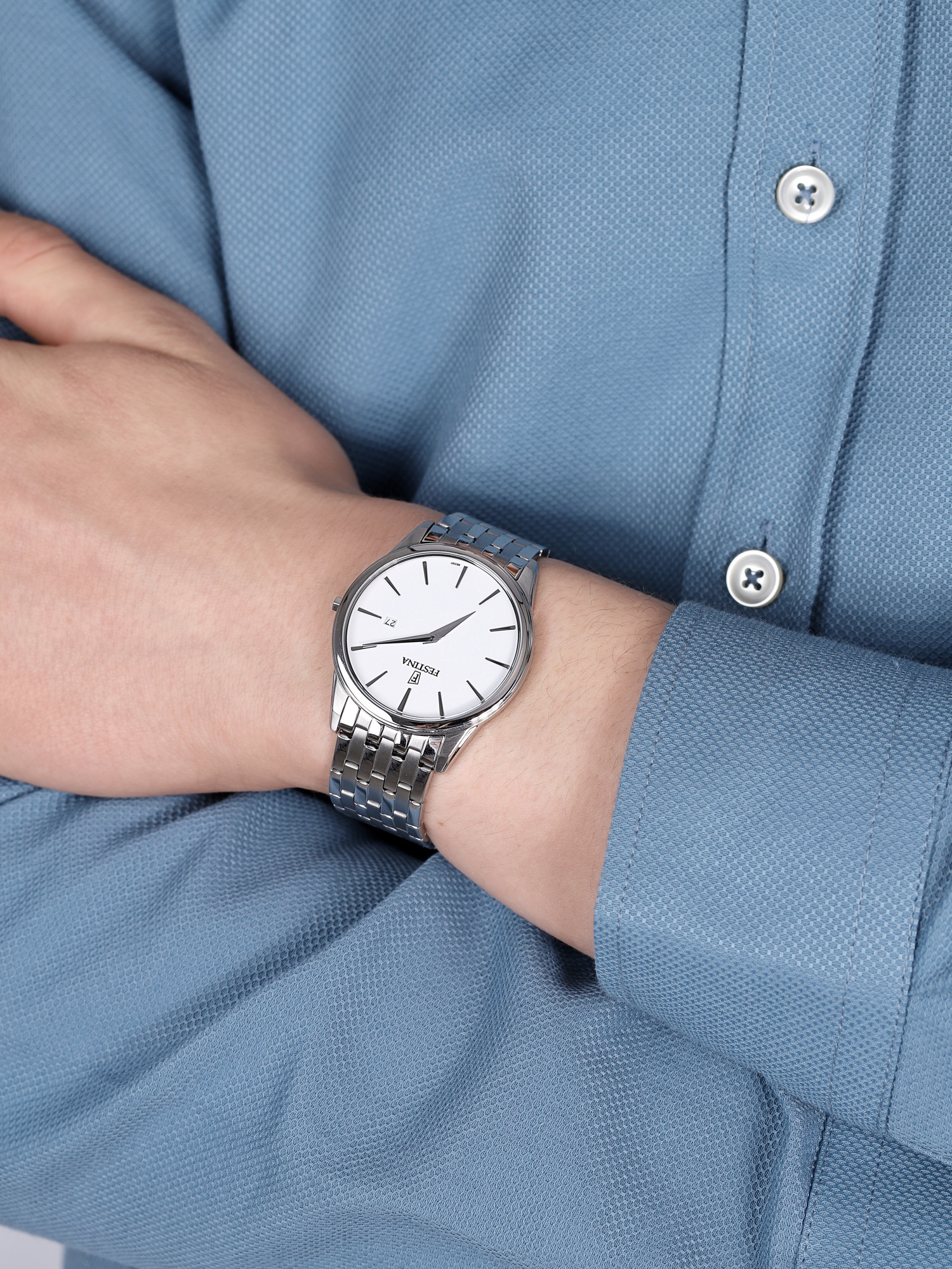 Festina F6833-1 Classic zegarek klasyczny Classic - miniatura 3