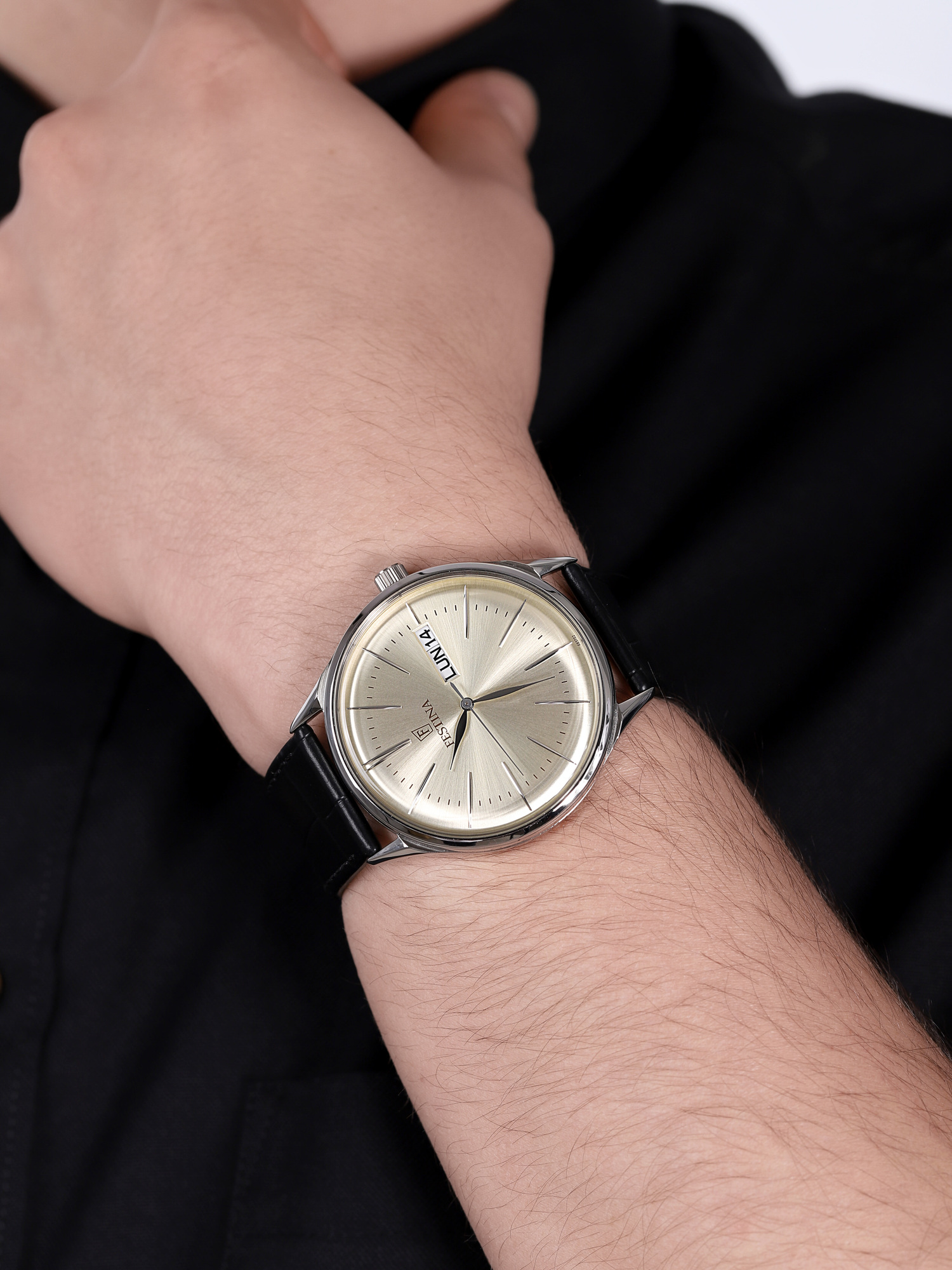 Festina F6837-2 męski zegarek Retro pasek - miniatura 3