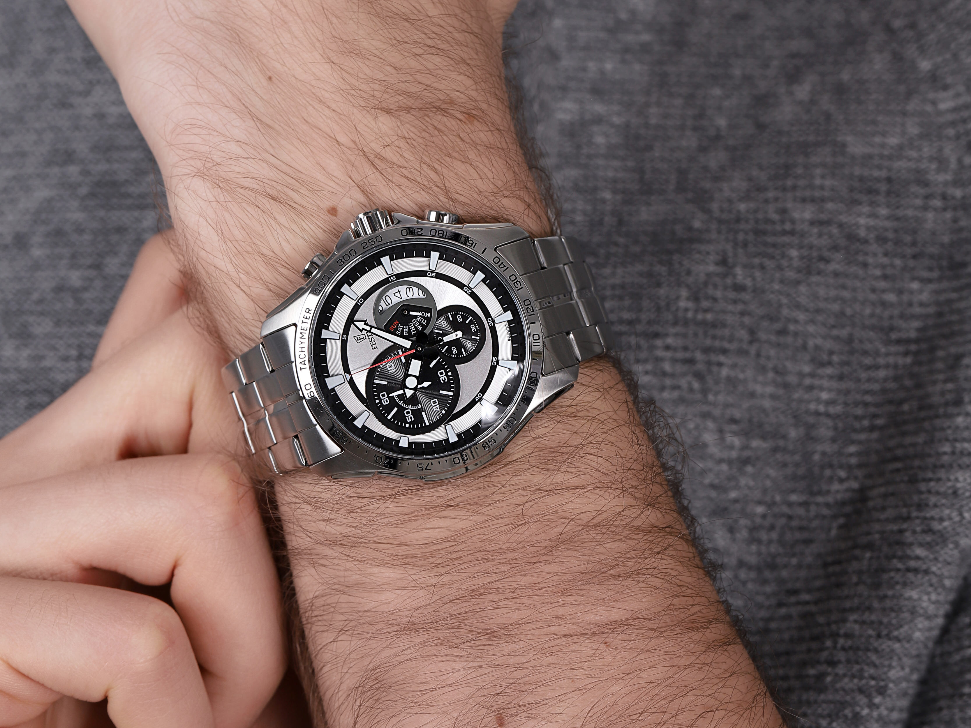 Festina F6849-2 zegarek męski Chronograf - miniatura 4